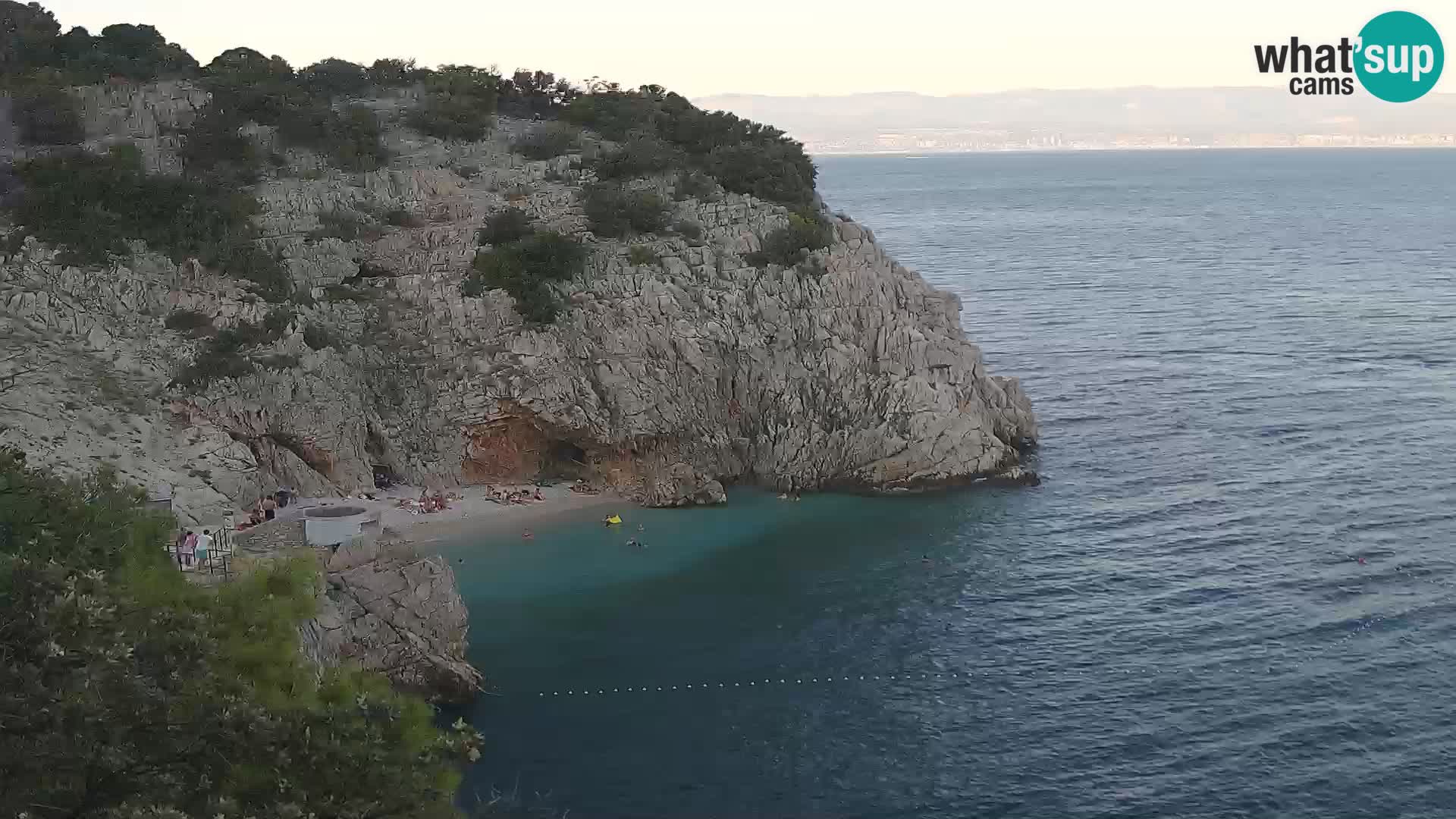 Webcam Brseč Strand – Mošćenička Draga – Kroatien