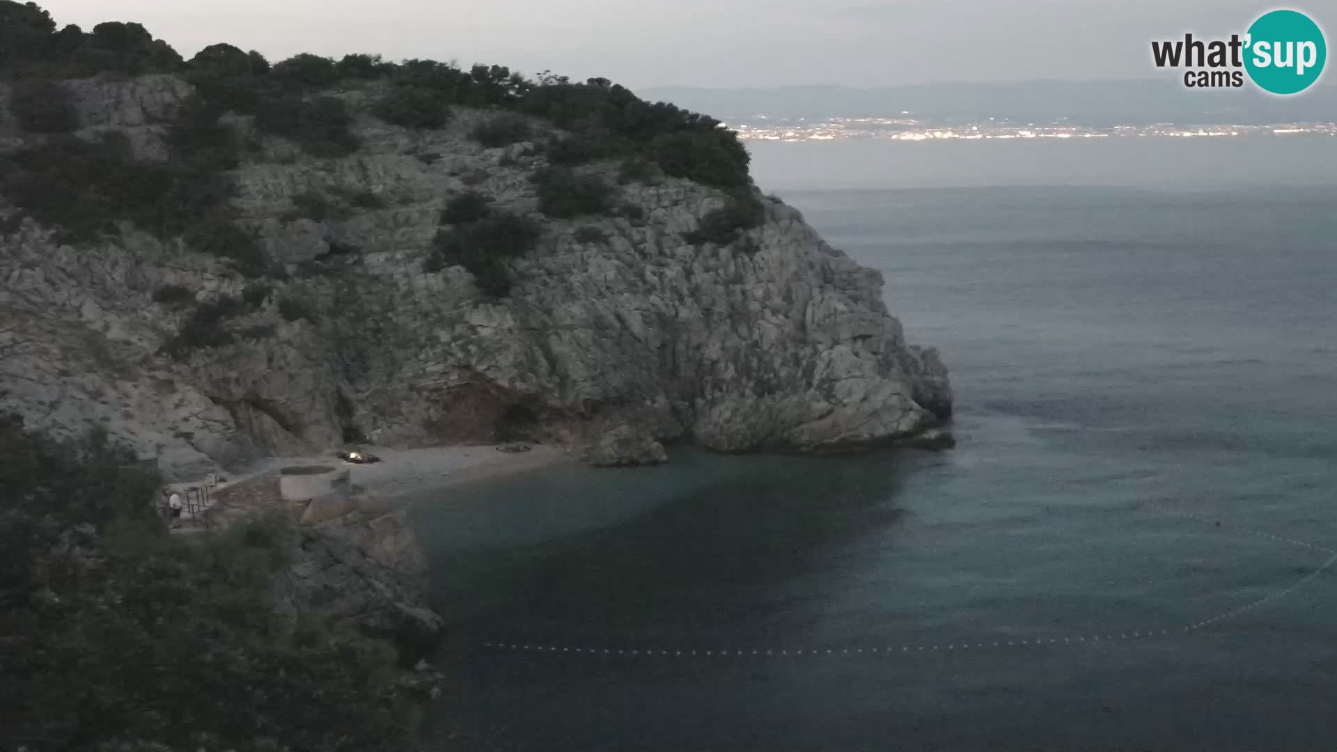 Webcam Brseč beach – Mošćenička Draga – Croatia