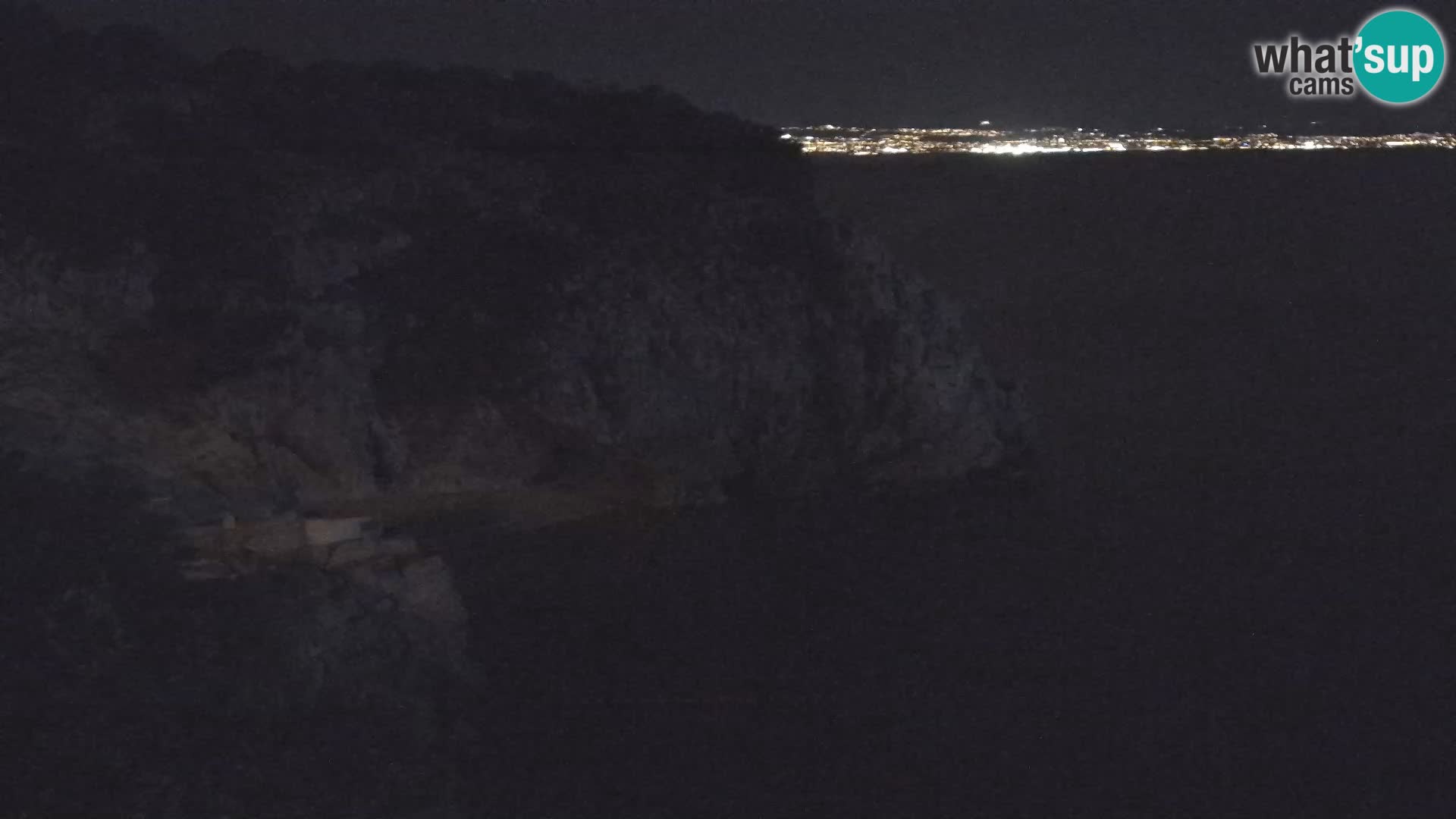 Webcam plage Brseč à Mošćenička Draga, Croatie