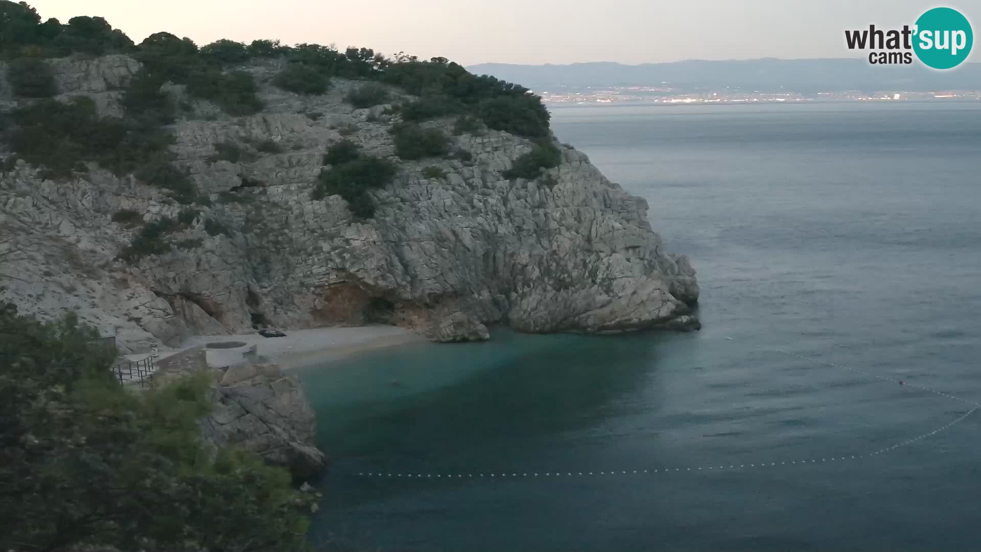 Web kamera plaže Brseč – Mošćenička Draga – Hrvatska