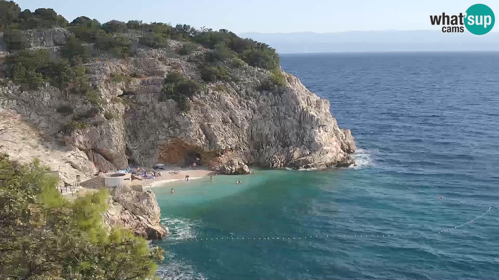 Webcam Brseč Strand – Mošćenička Draga – Kroatien