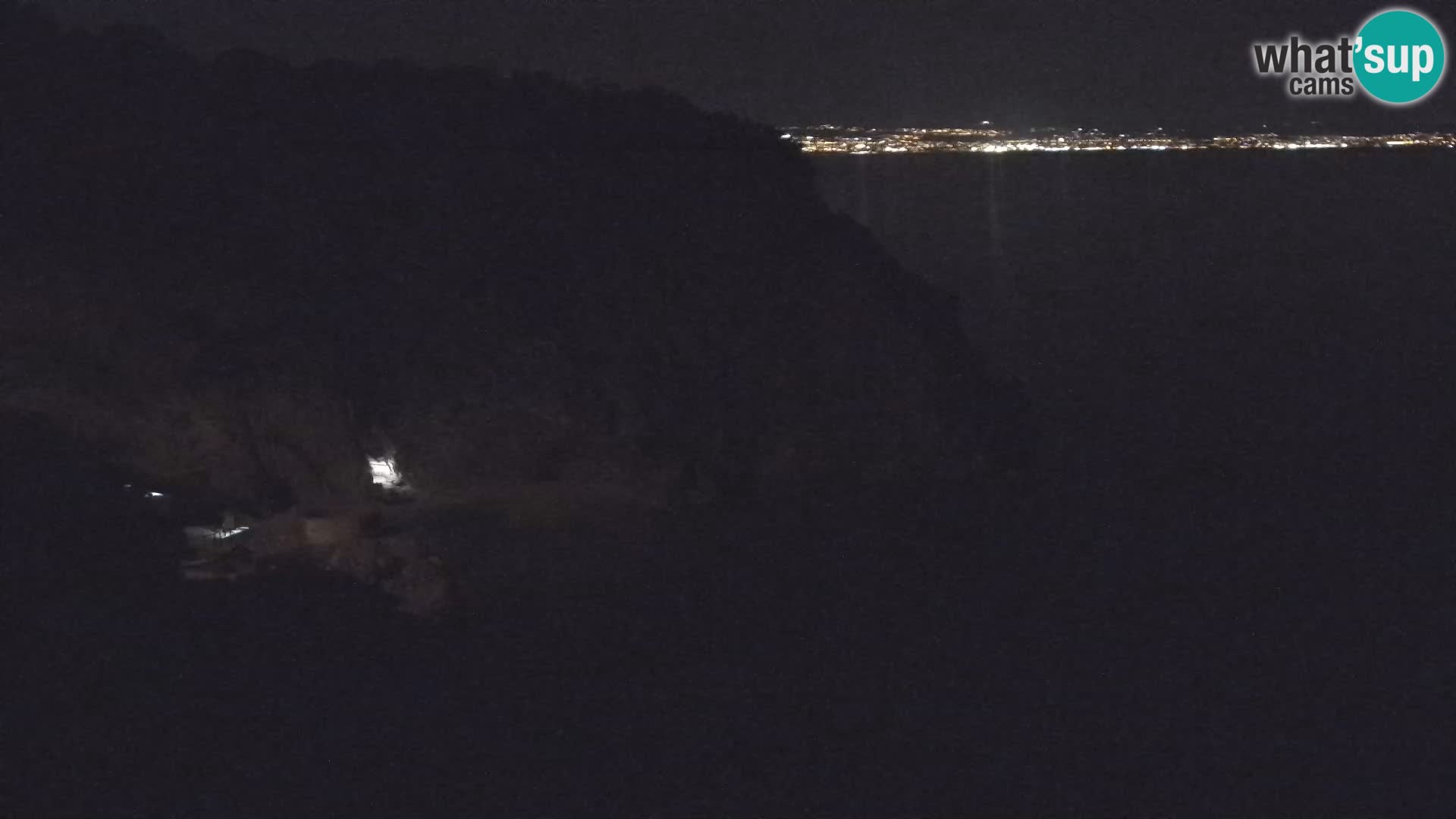 Webcam plage Brseč à Mošćenička Draga, Croatie