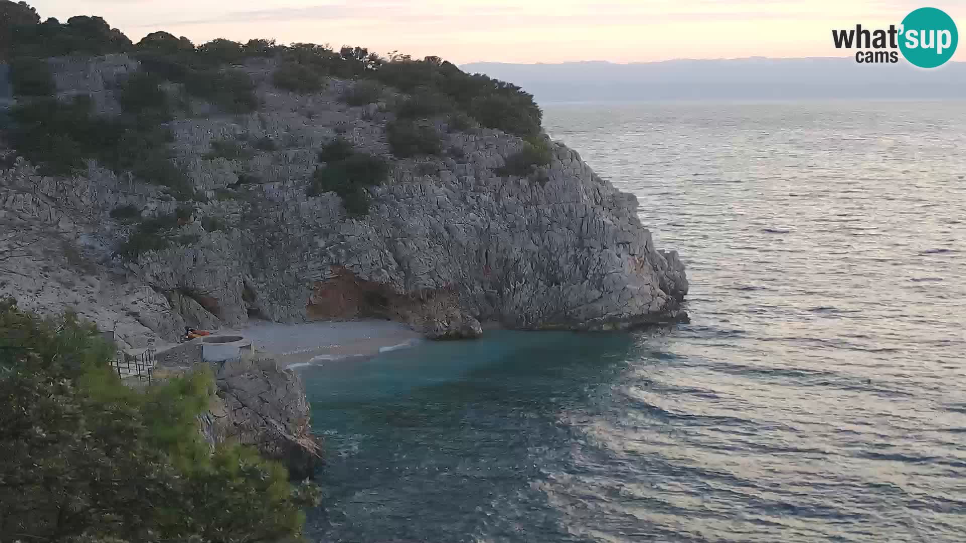 Webcam Brseč Strand – Mošćenička Draga – Kroatien