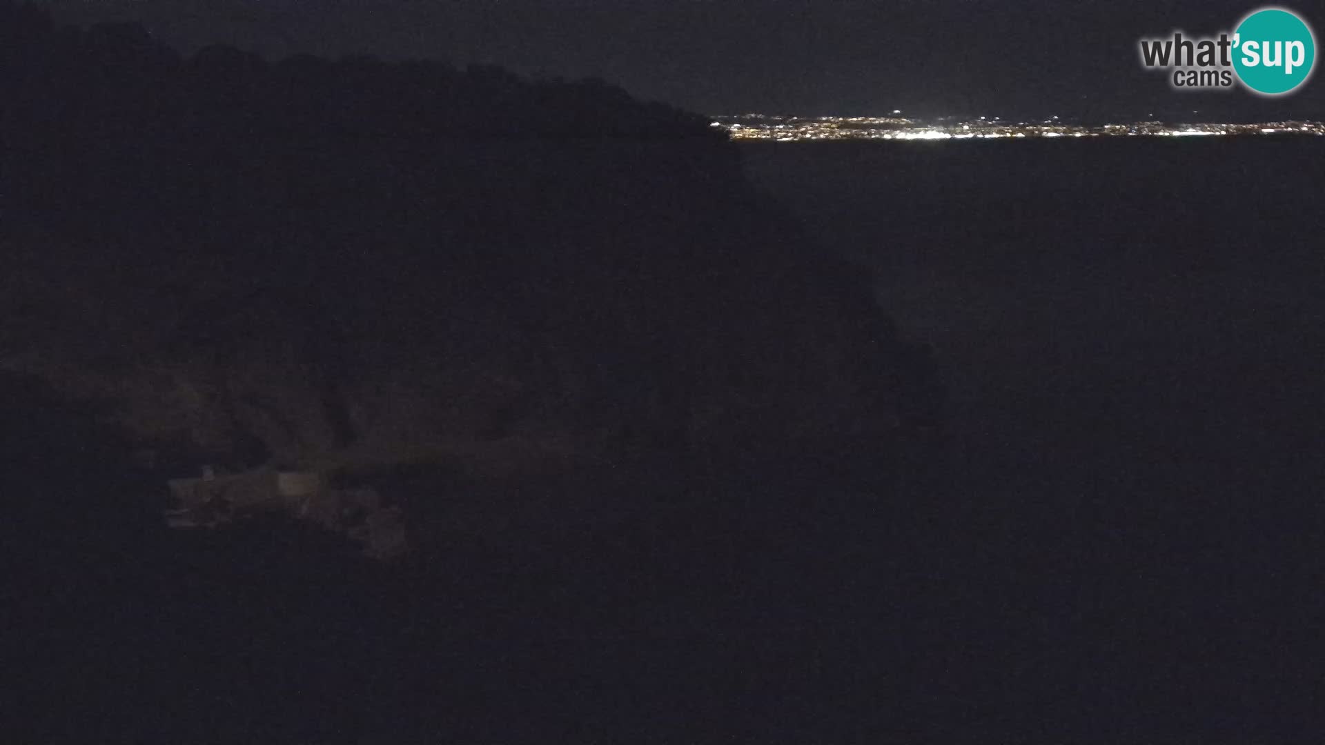 Webcam plage Brseč à Mošćenička Draga, Croatie