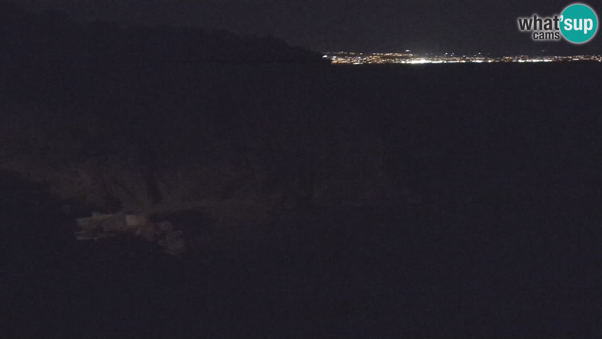 Cámara web de la playa de Brseč en Mošćenička Draga, Croacia