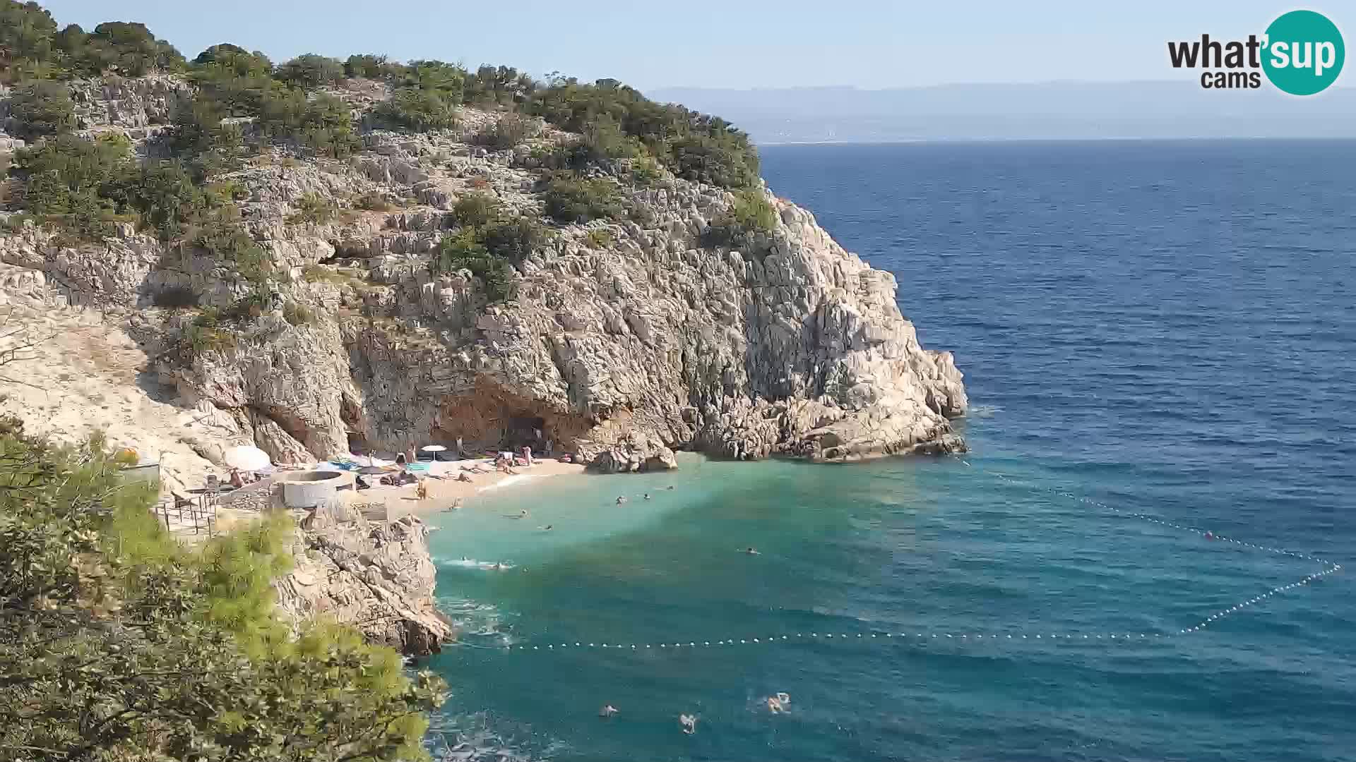 Webcam Brseč Strand – Mošćenička Draga – Kroatien