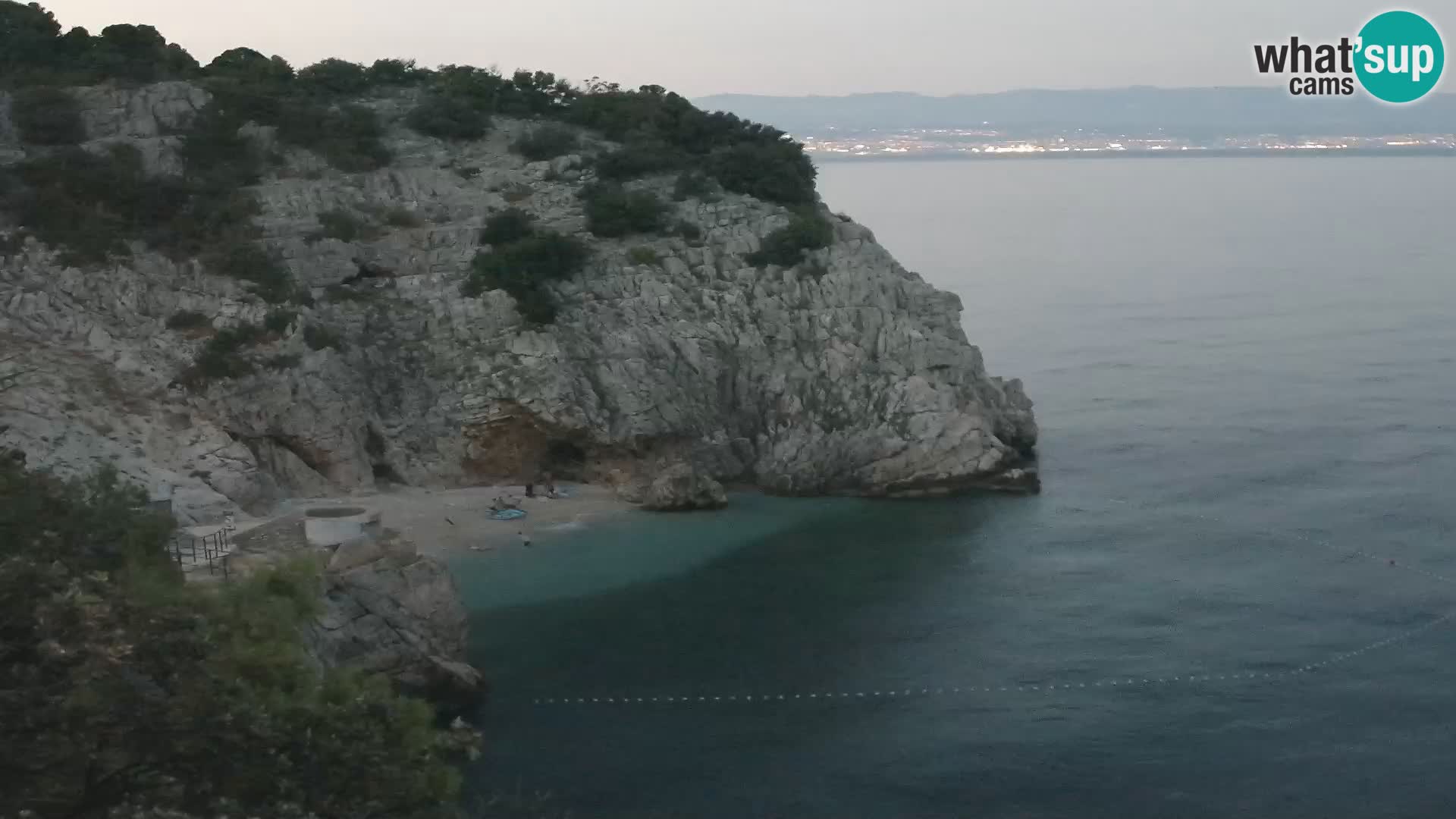 Webcam Brseč Strand – Mošćenička Draga – Kroatien