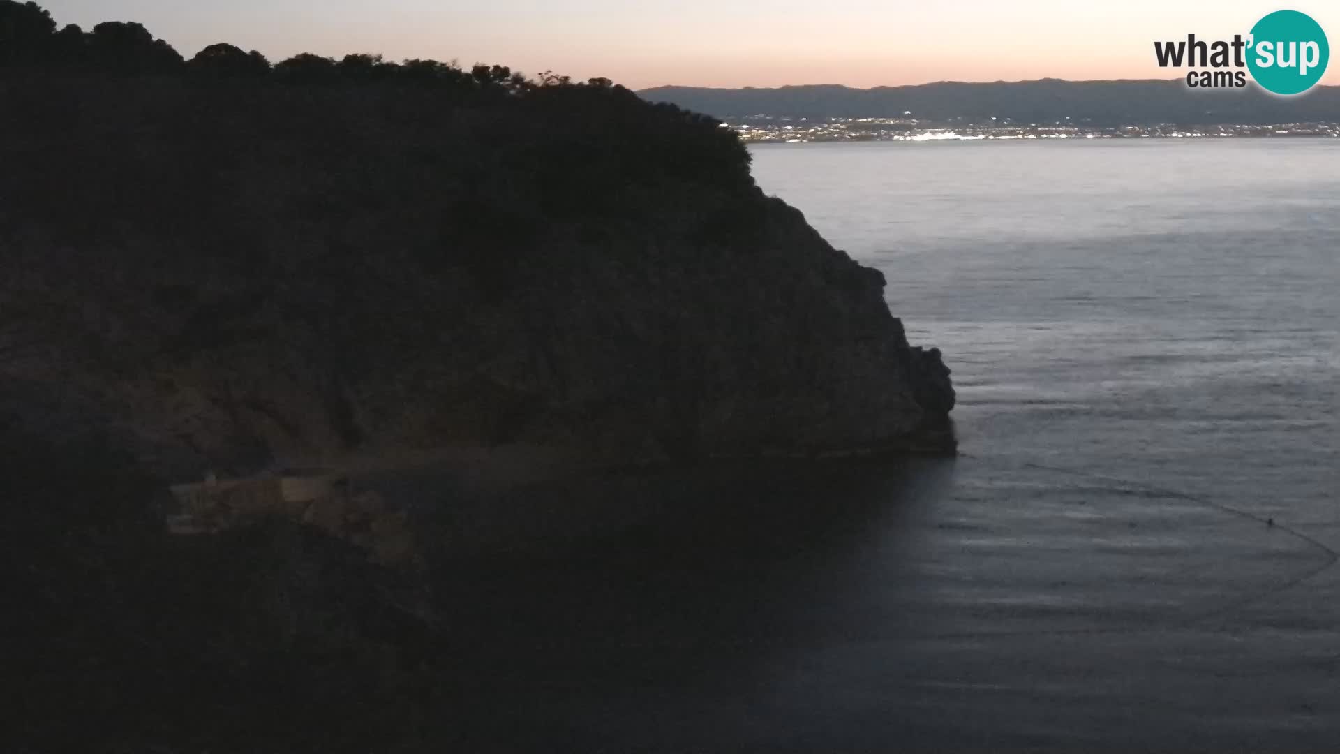 Webcam Brseč beach – Mošćenička Draga – Croatia