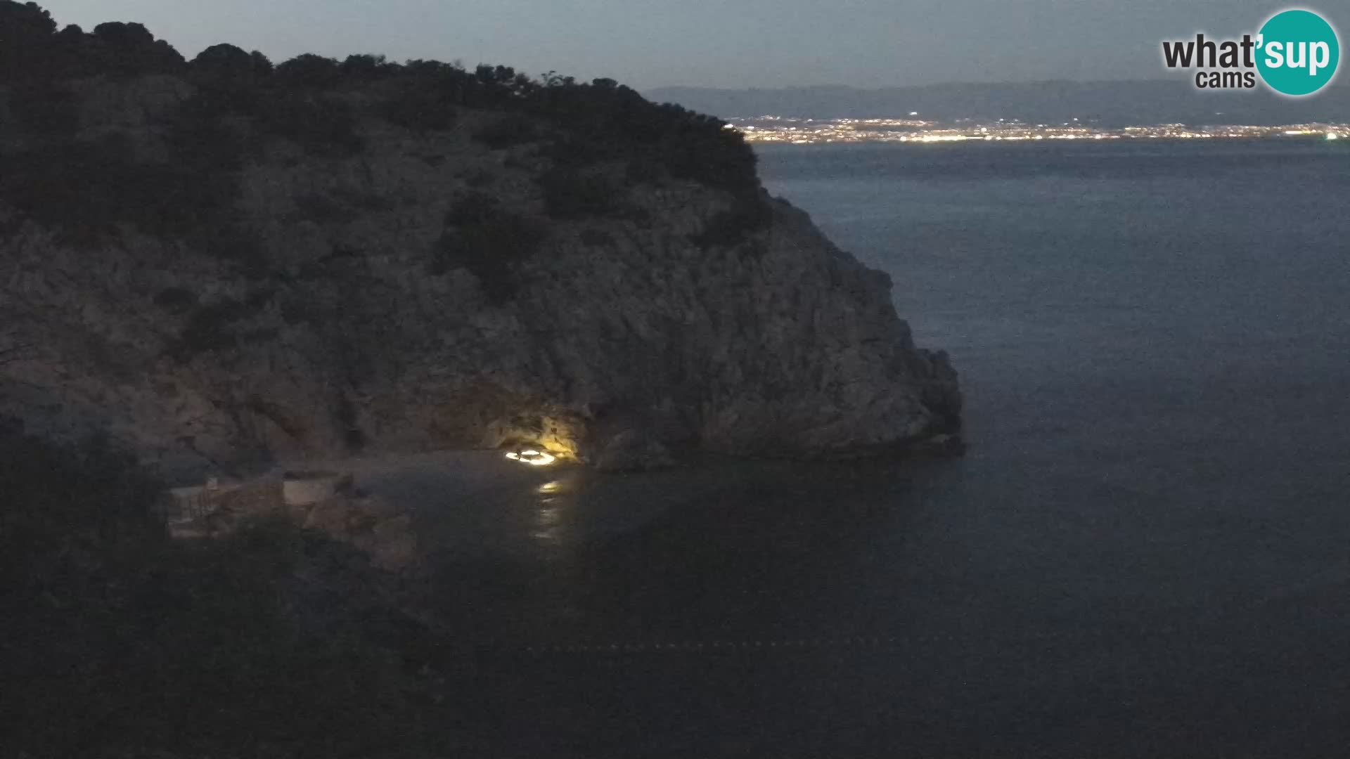 Webcam Brseč beach – Mošćenička Draga – Croatia