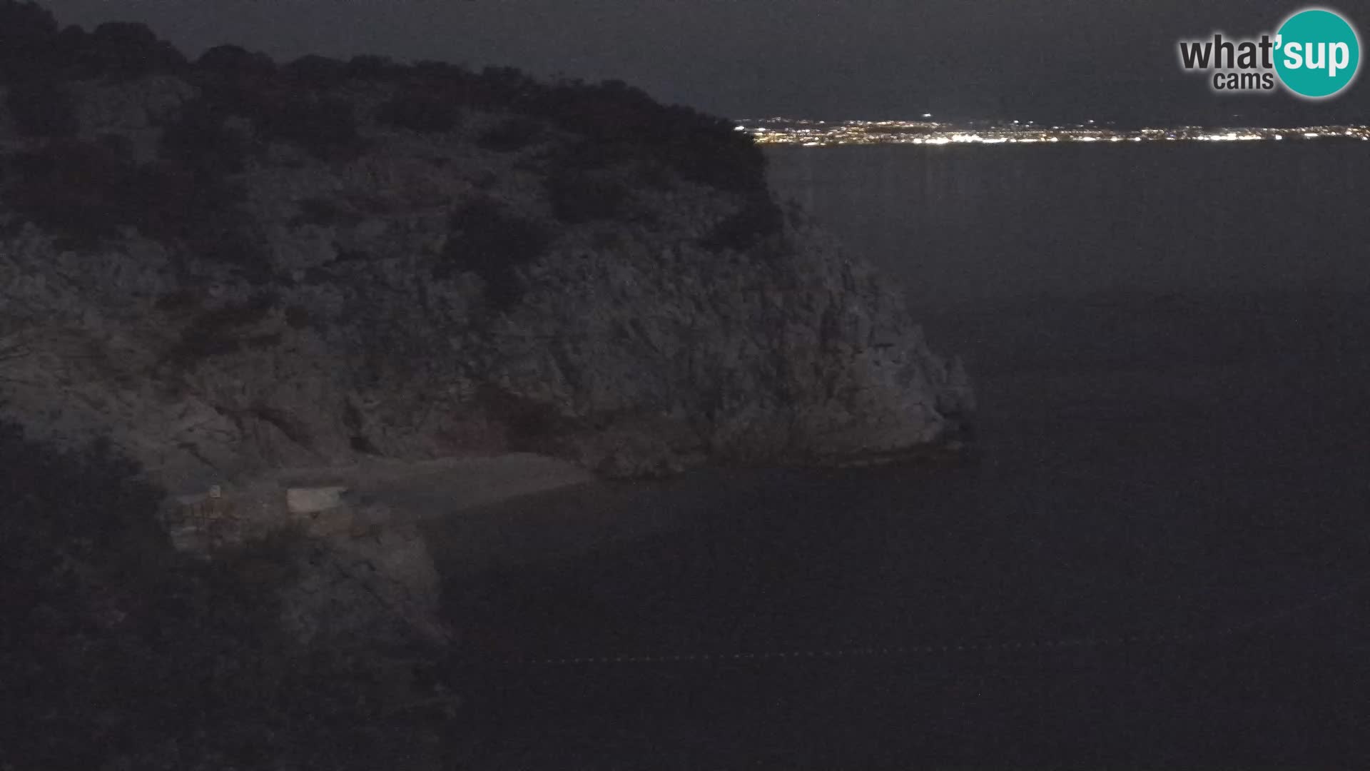 Spletna kamera Brseč plaža – Mošćenička Draga – Hrvaška