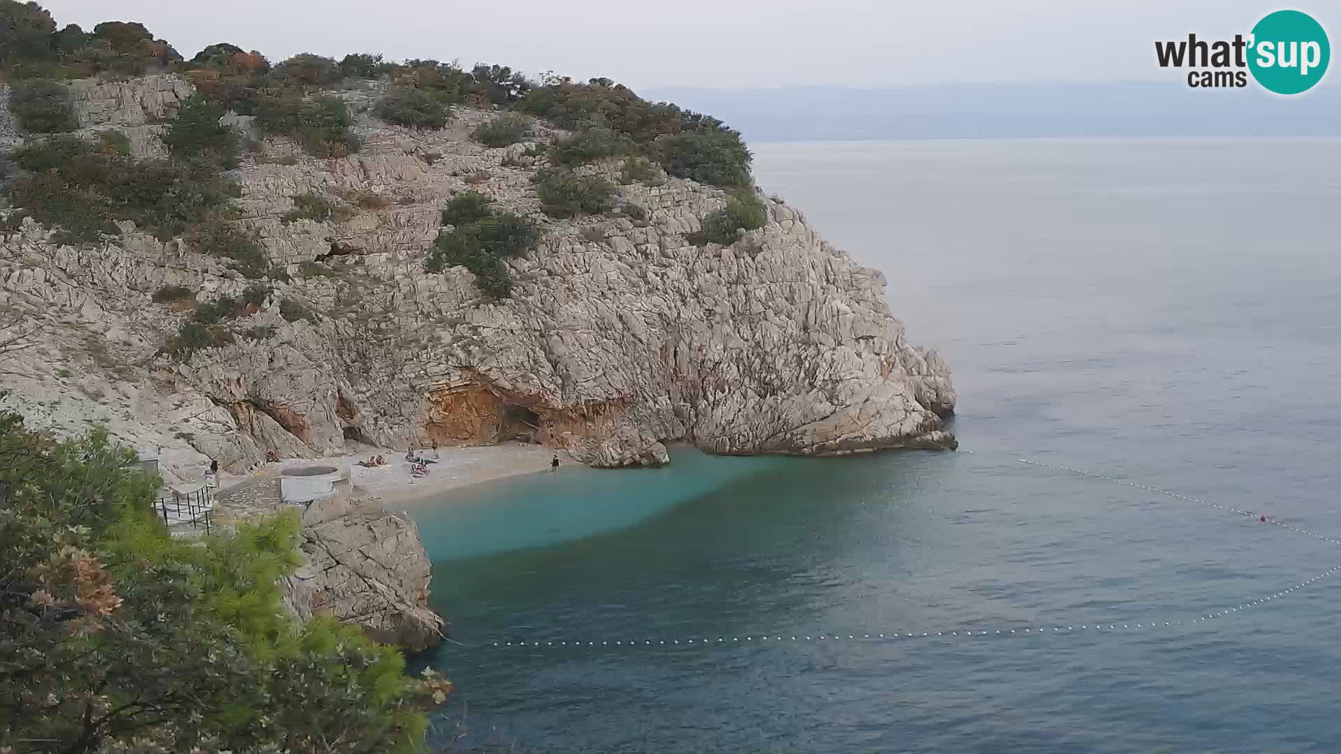 Webcam Brseč Strand – Mošćenička Draga – Kroatien