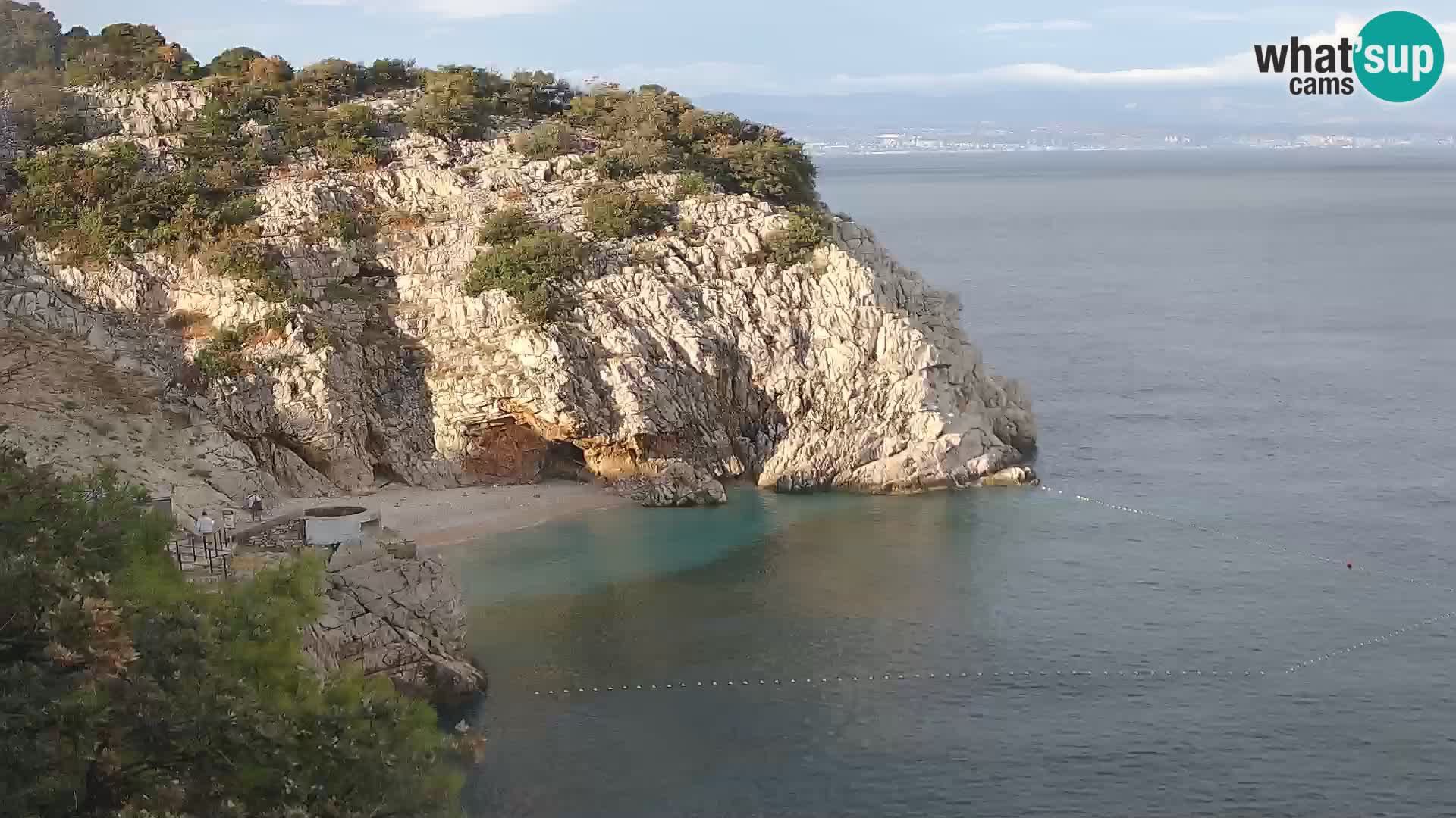 Webcam Brseč Strand – Mošćenička Draga – Kroatien