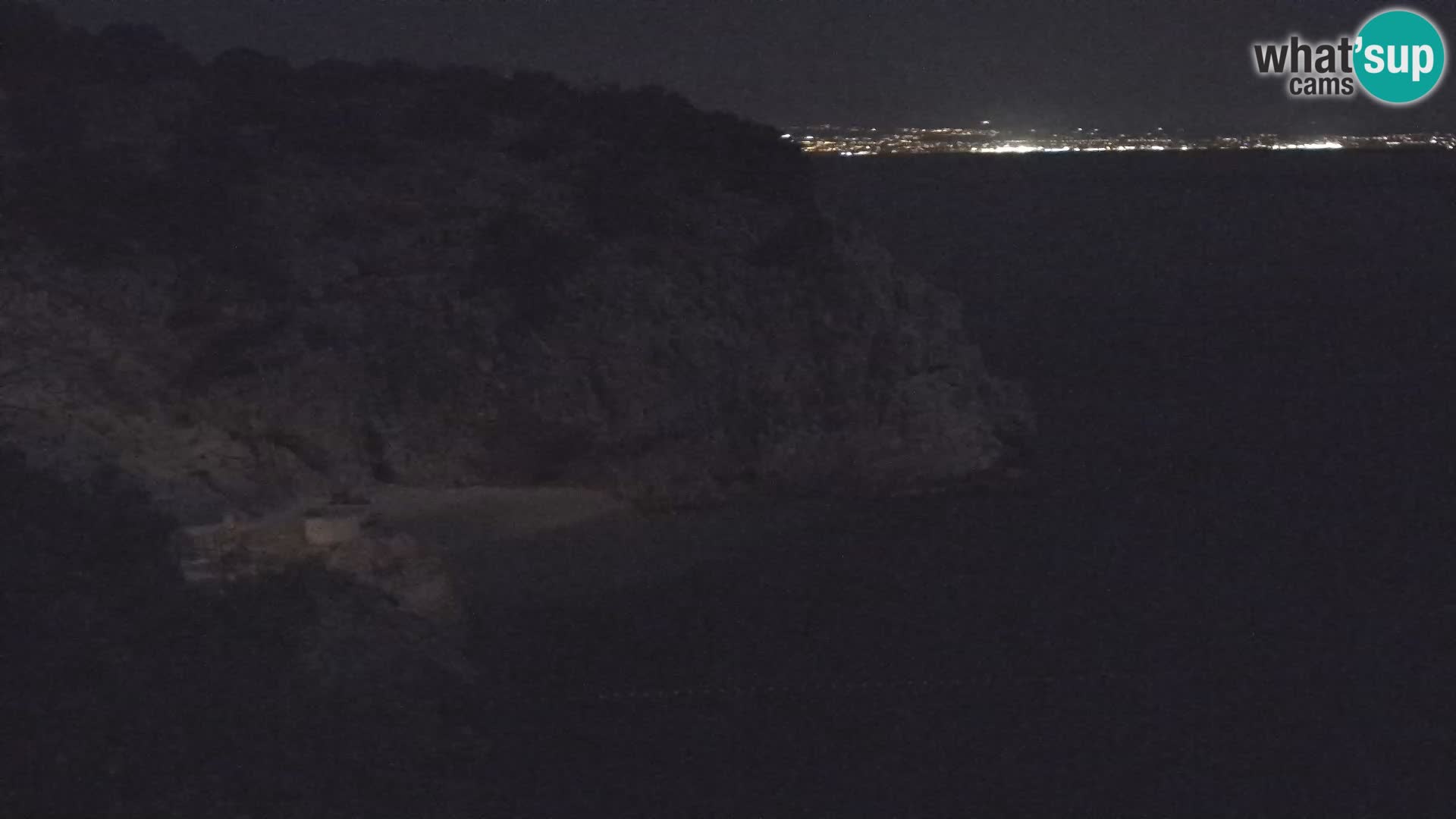 Spletna kamera Brseč plaža – Mošćenička Draga – Hrvaška