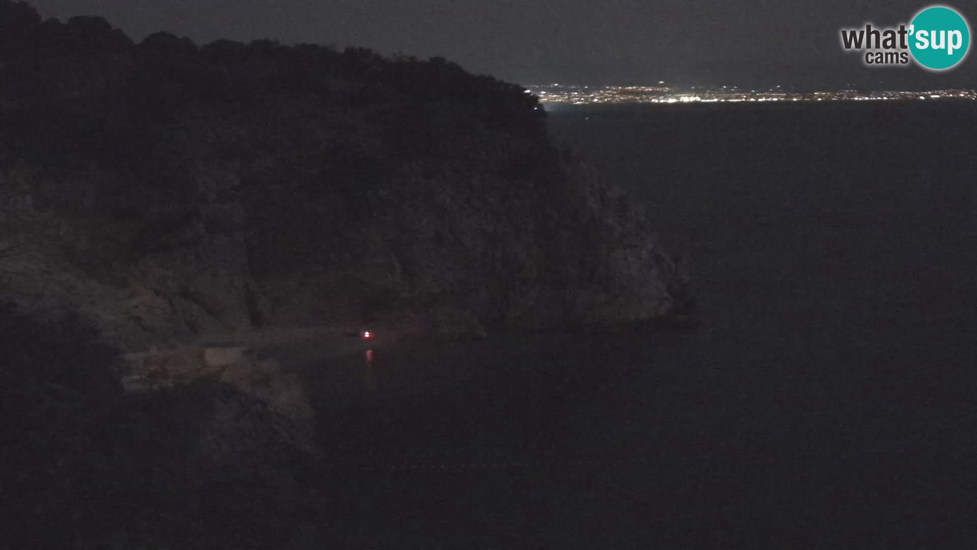 Webcam Brseč beach – Mošćenička Draga – Croatia