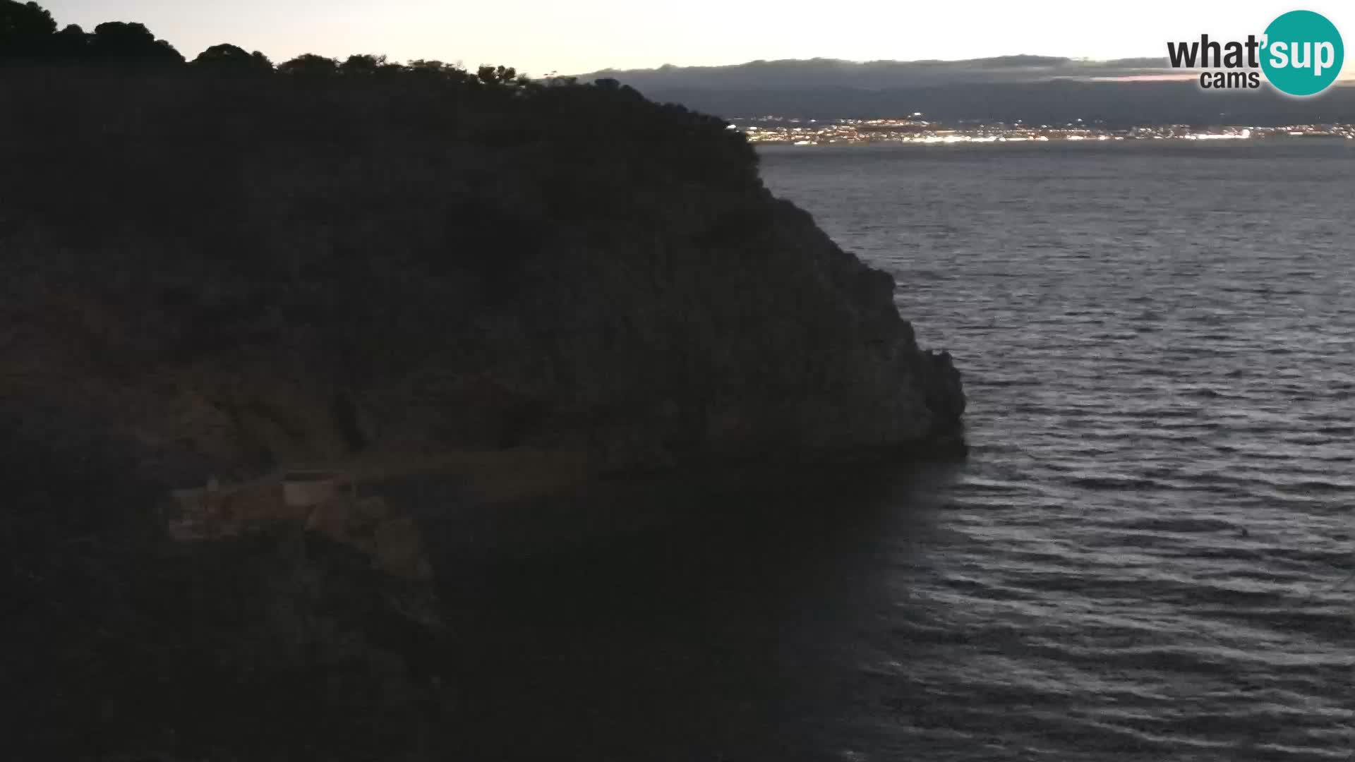 Webcam Brseč beach – Mošćenička Draga – Croatia