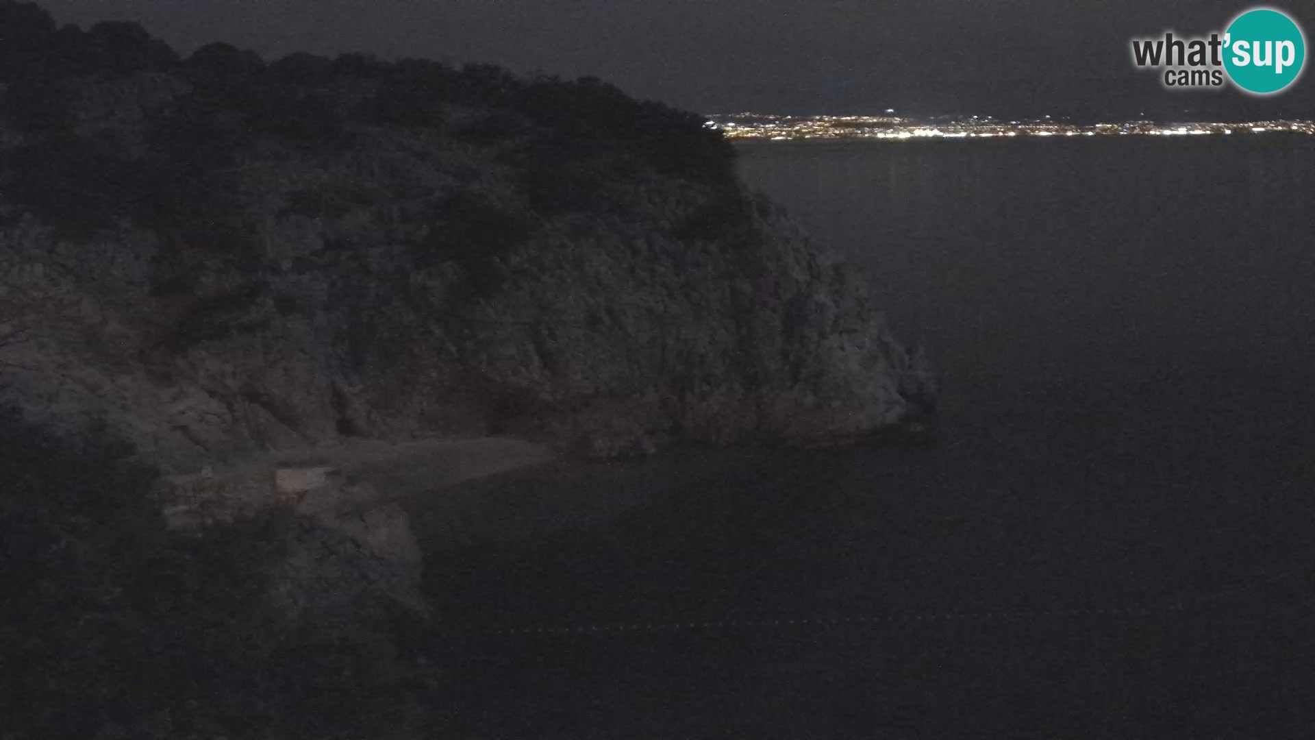 Webcam Bersezio spiaggia – Draga di Moschiena – Croazia
