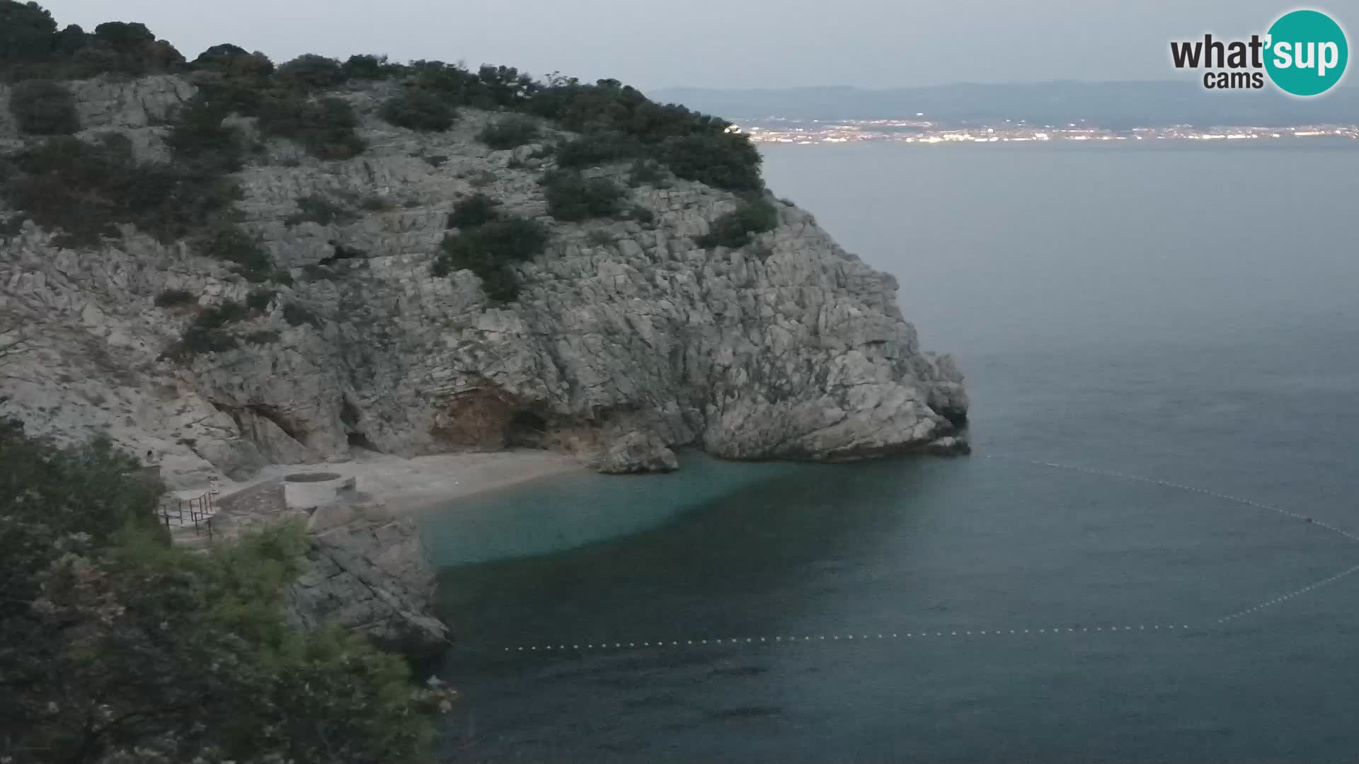 Web kamera plaže Brseč – Mošćenička Draga – Hrvatska