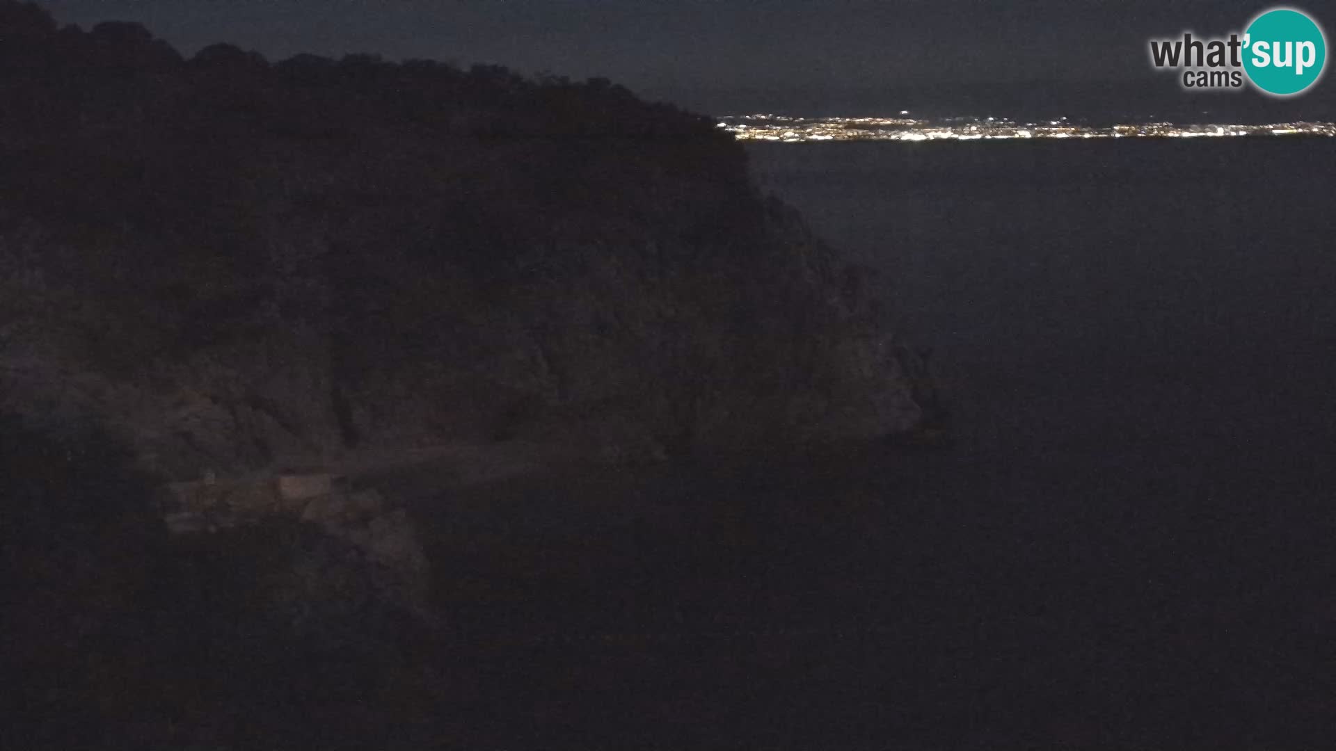 Webcam Bersezio spiaggia – Draga di Moschiena – Croazia