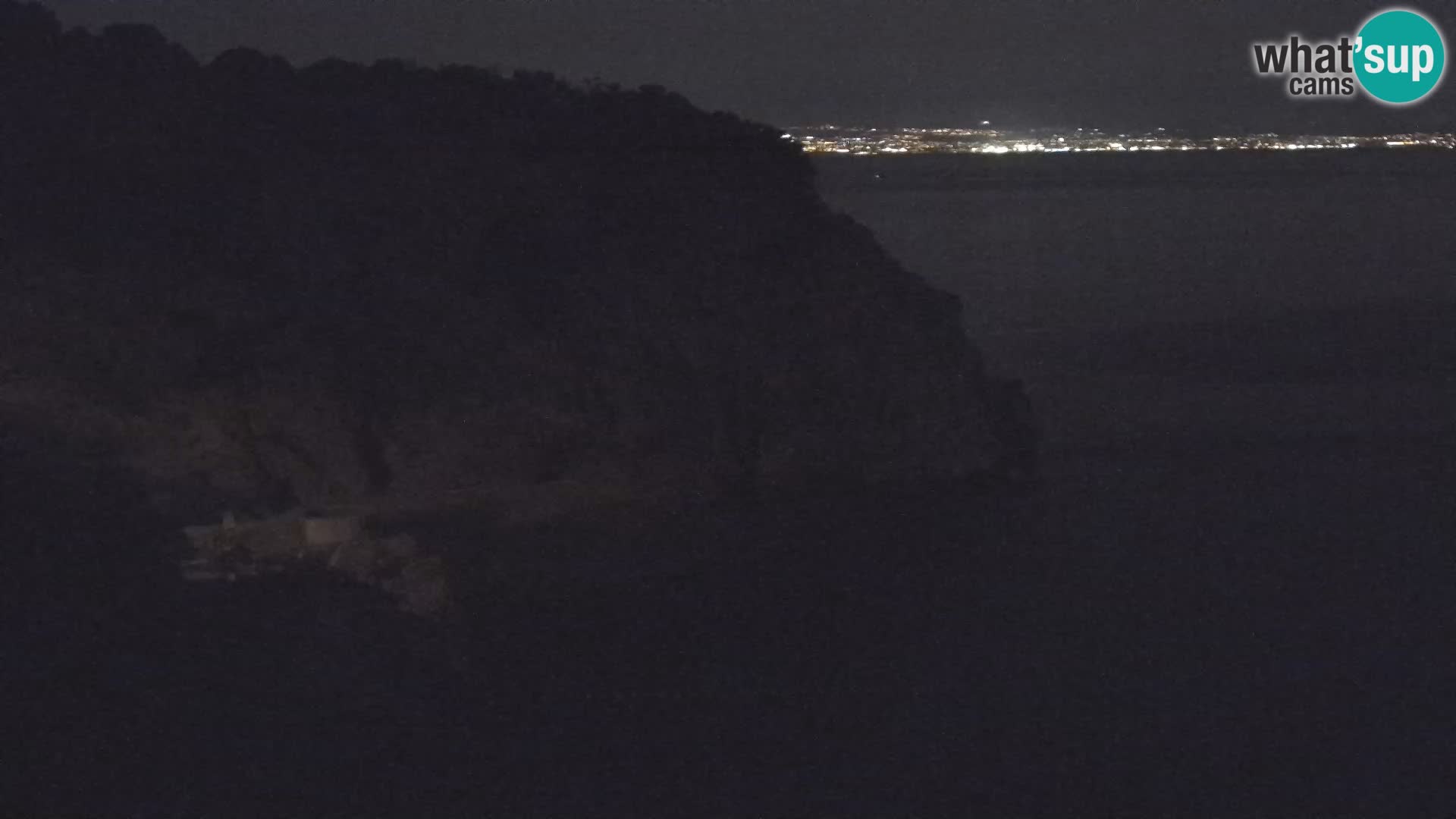Webcam plage Brseč à Mošćenička Draga, Croatie