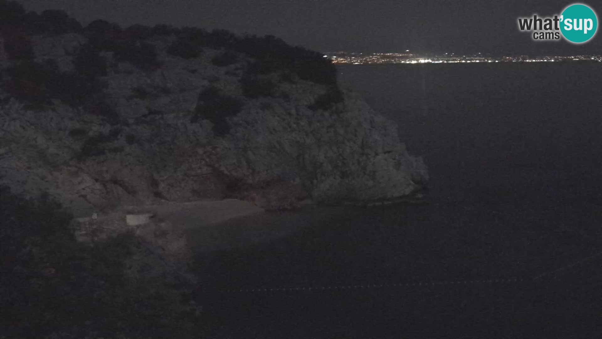 Cámara web de la playa de Brseč en Mošćenička Draga, Croacia