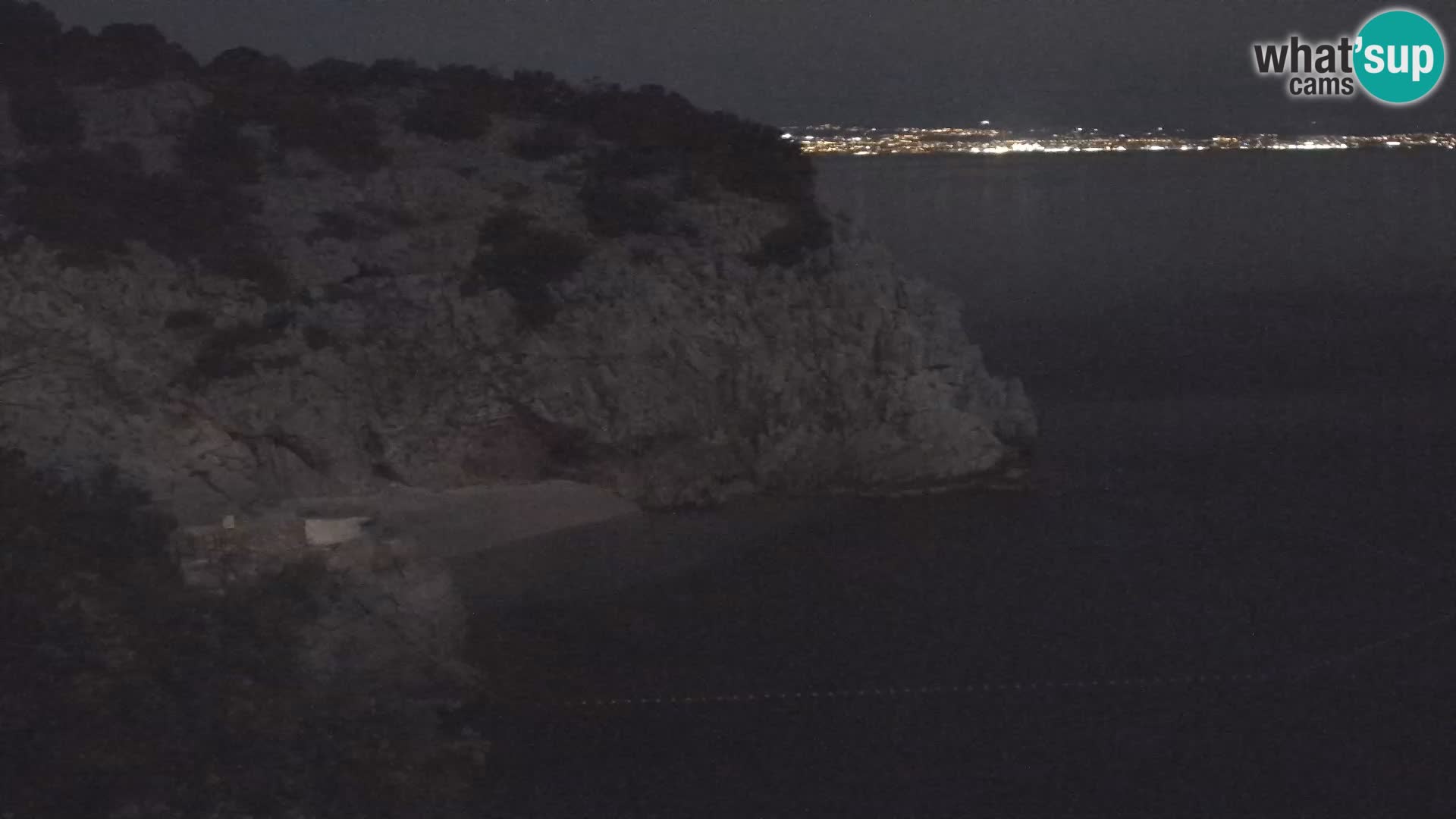 Webcam Brseč beach – Mošćenička Draga – Croatia