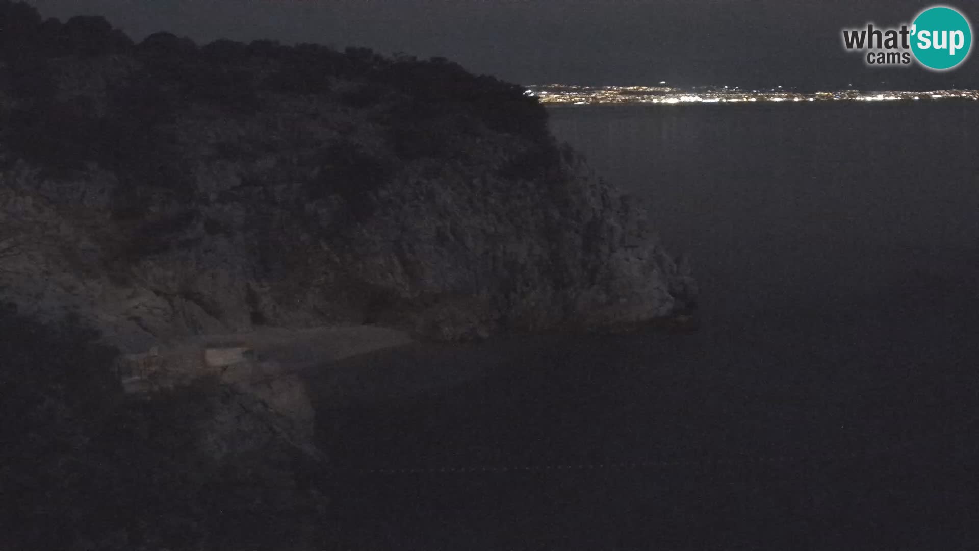 Webcam Brseč beach – Mošćenička Draga – Croatia