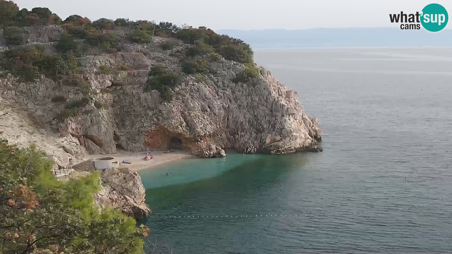 Webcam Brseč Strand – Mošćenička Draga – Kroatien
