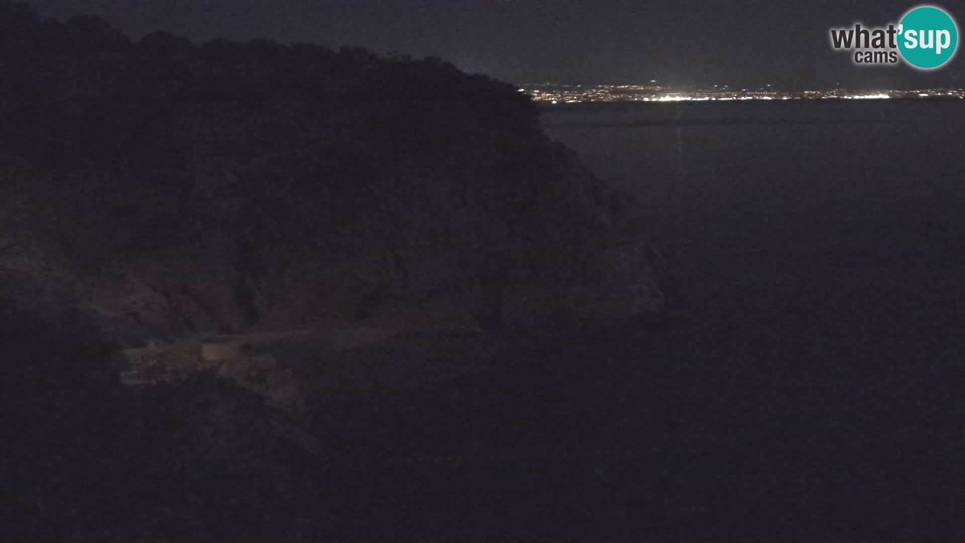 Webcam plage Brseč à Mošćenička Draga, Croatie