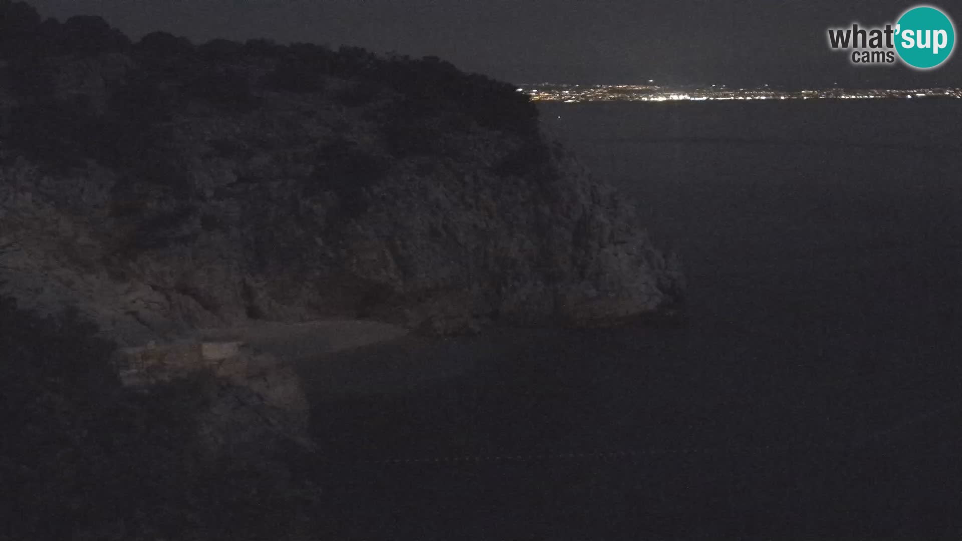 Webcam Bersezio spiaggia – Draga di Moschiena – Croazia