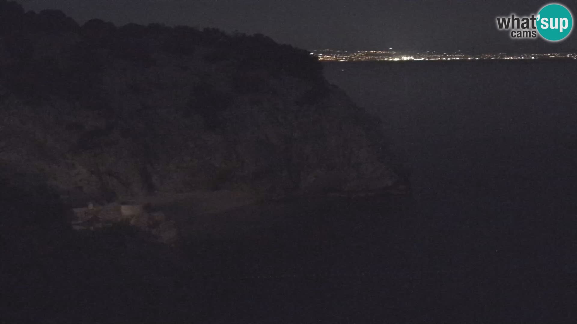 Webcam plage Brseč à Mošćenička Draga, Croatie