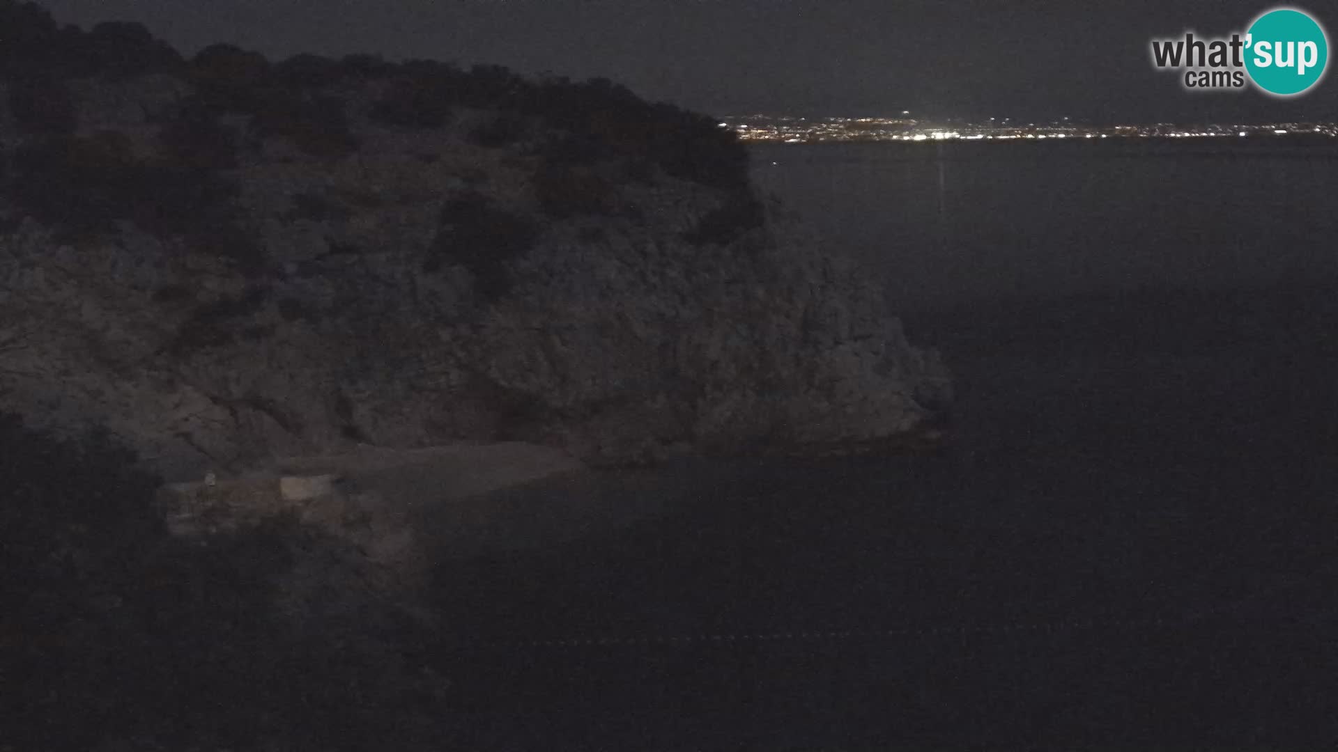 Cámara web de la playa de Brseč en Mošćenička Draga, Croacia