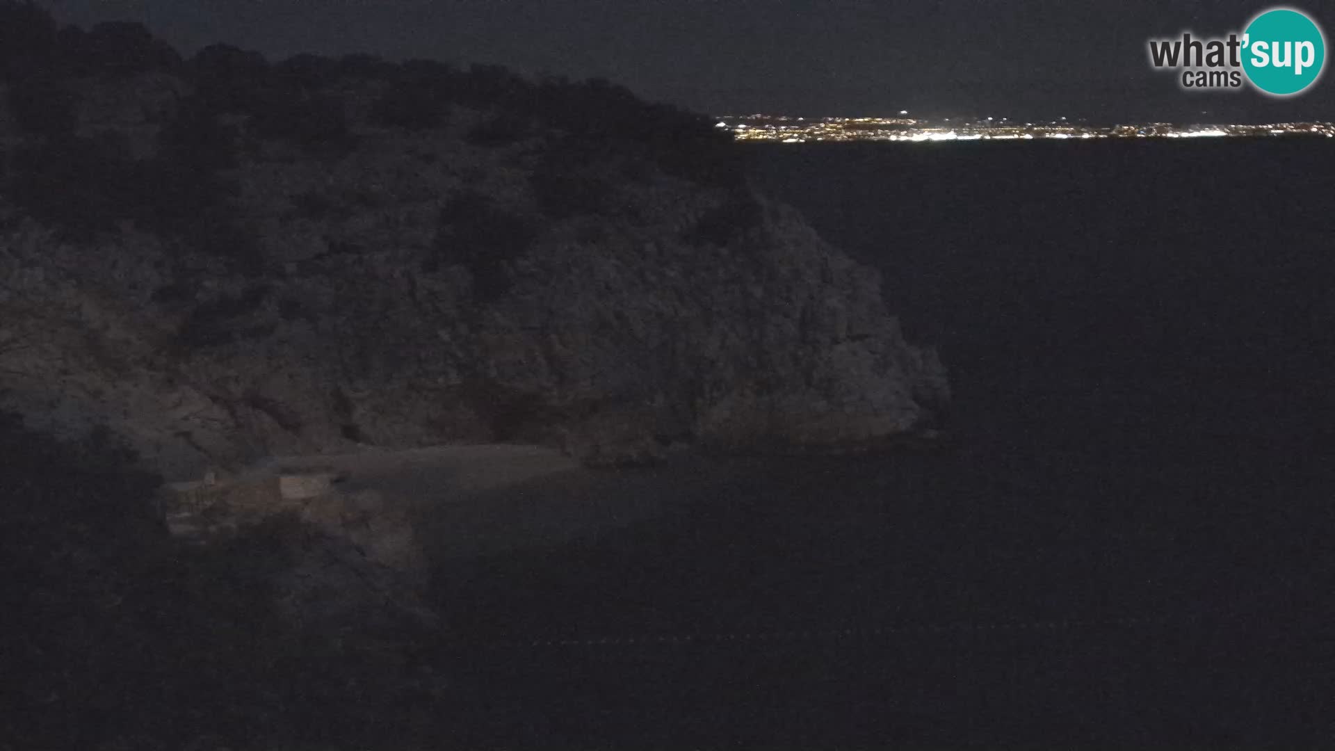 Webcam Bersezio spiaggia – Draga di Moschiena – Croazia