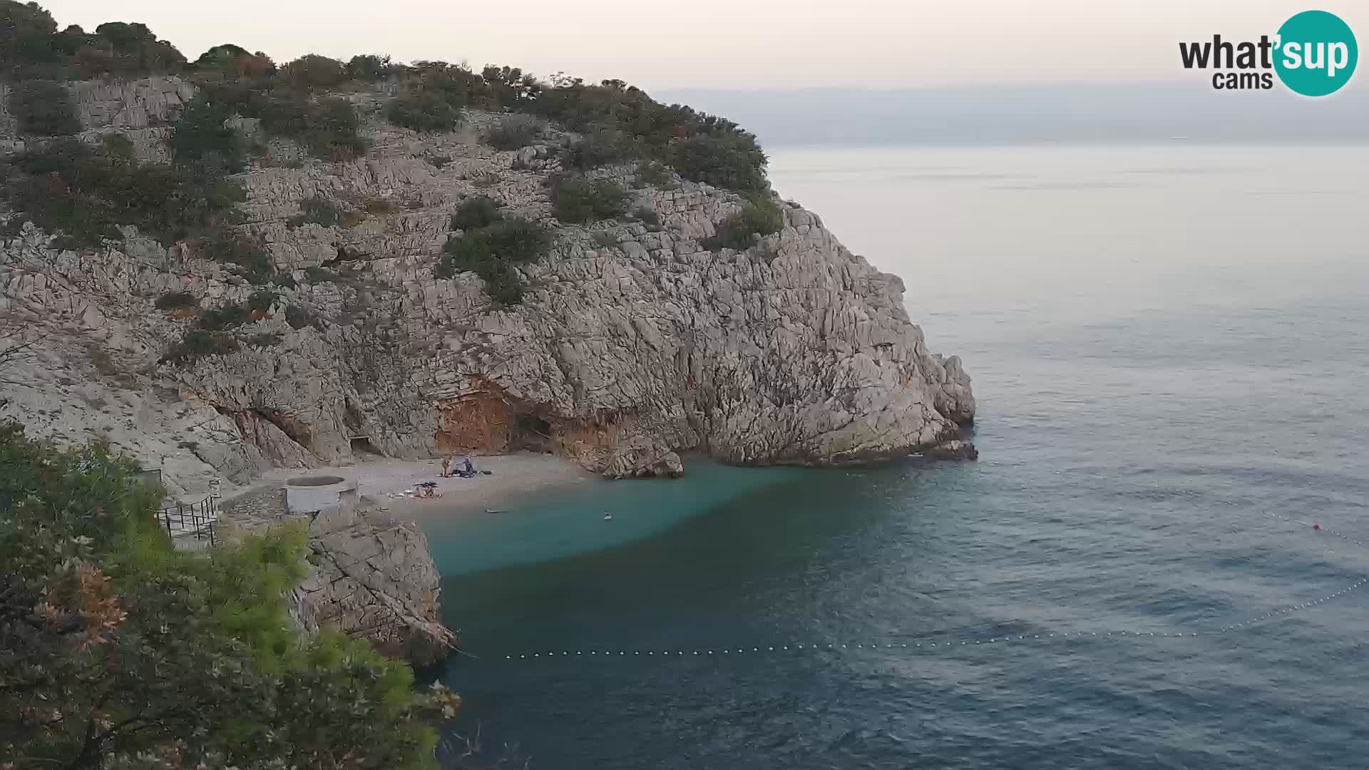 Webcam Brseč Strand – Mošćenička Draga – Kroatien