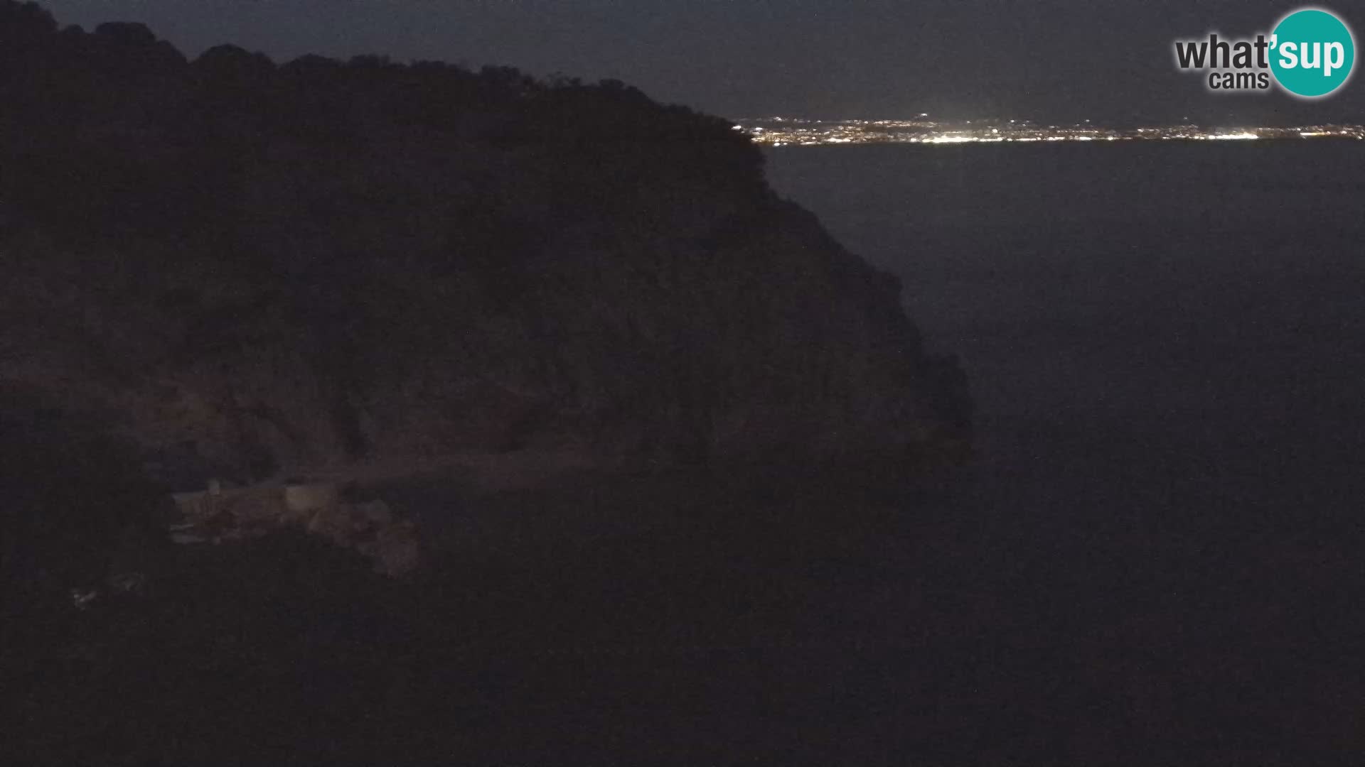Cámara web de la playa de Brseč en Mošćenička Draga, Croacia