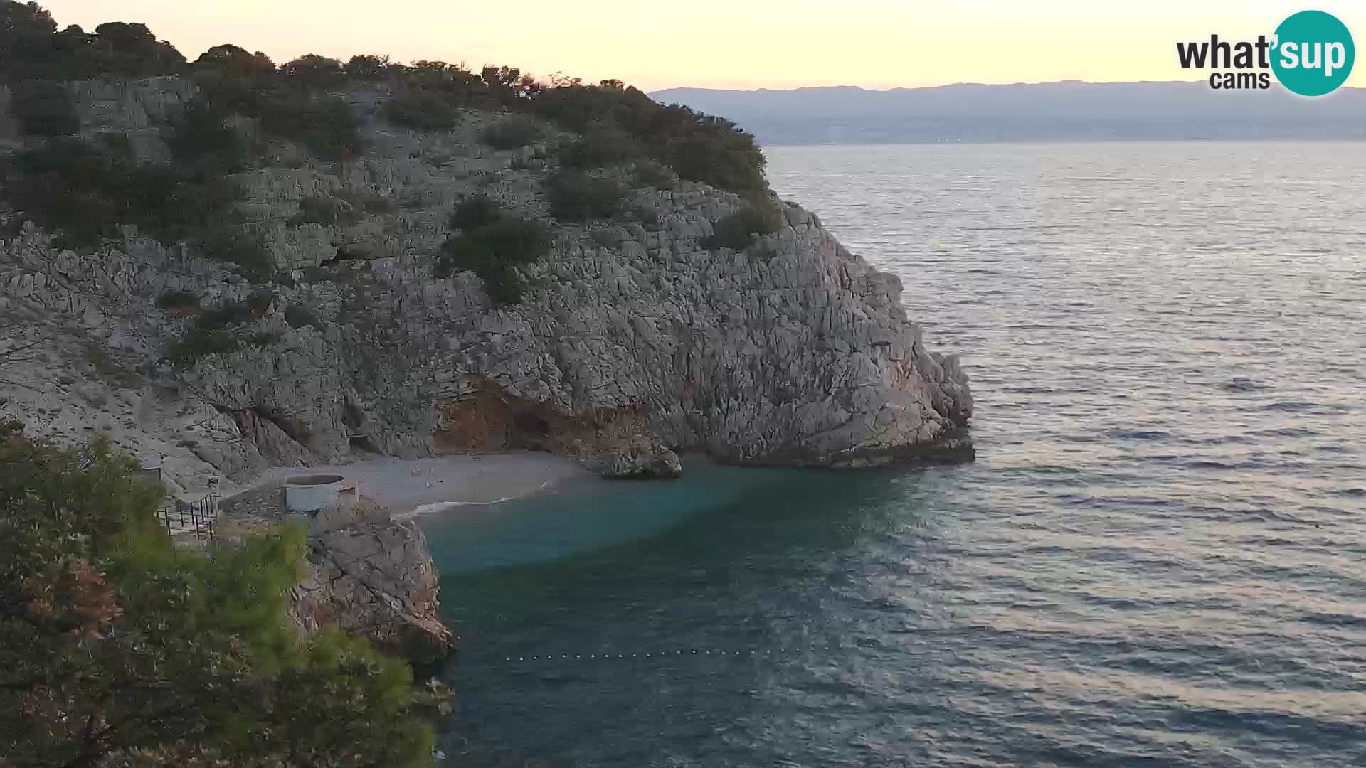 Webcam Brseč beach – Mošćenička Draga – Croatia