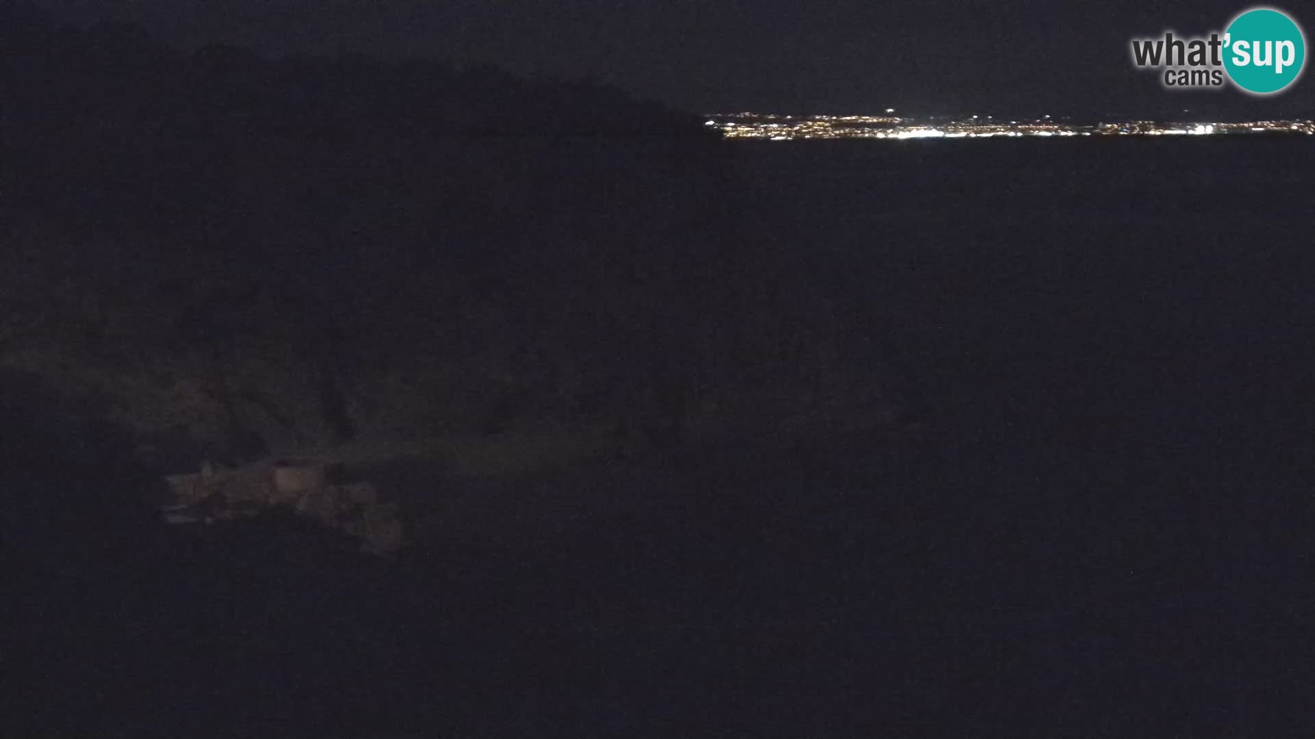 Webcam plage Brseč à Mošćenička Draga, Croatie