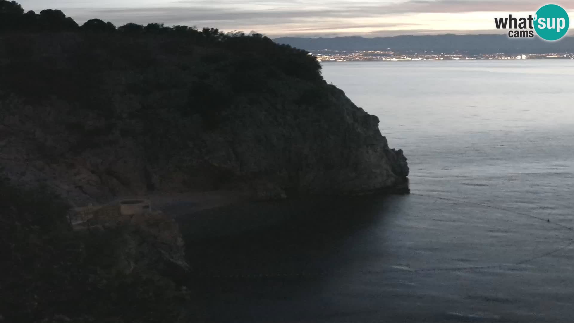 Webcam Brseč beach – Mošćenička Draga – Croatia