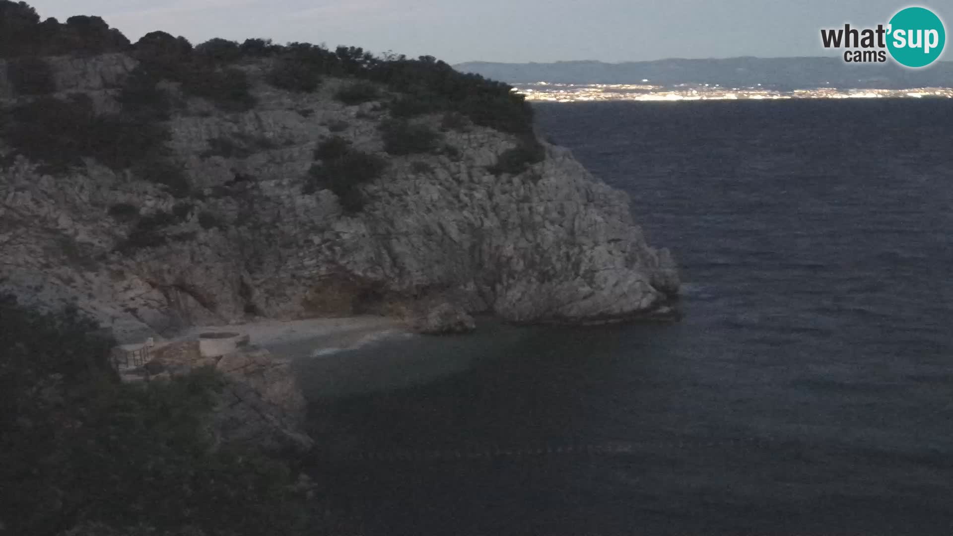 Webcam Brseč Strand – Mošćenička Draga – Kroatien