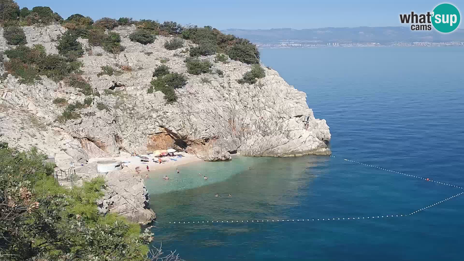 Webcam Brseč Strand – Mošćenička Draga – Kroatien
