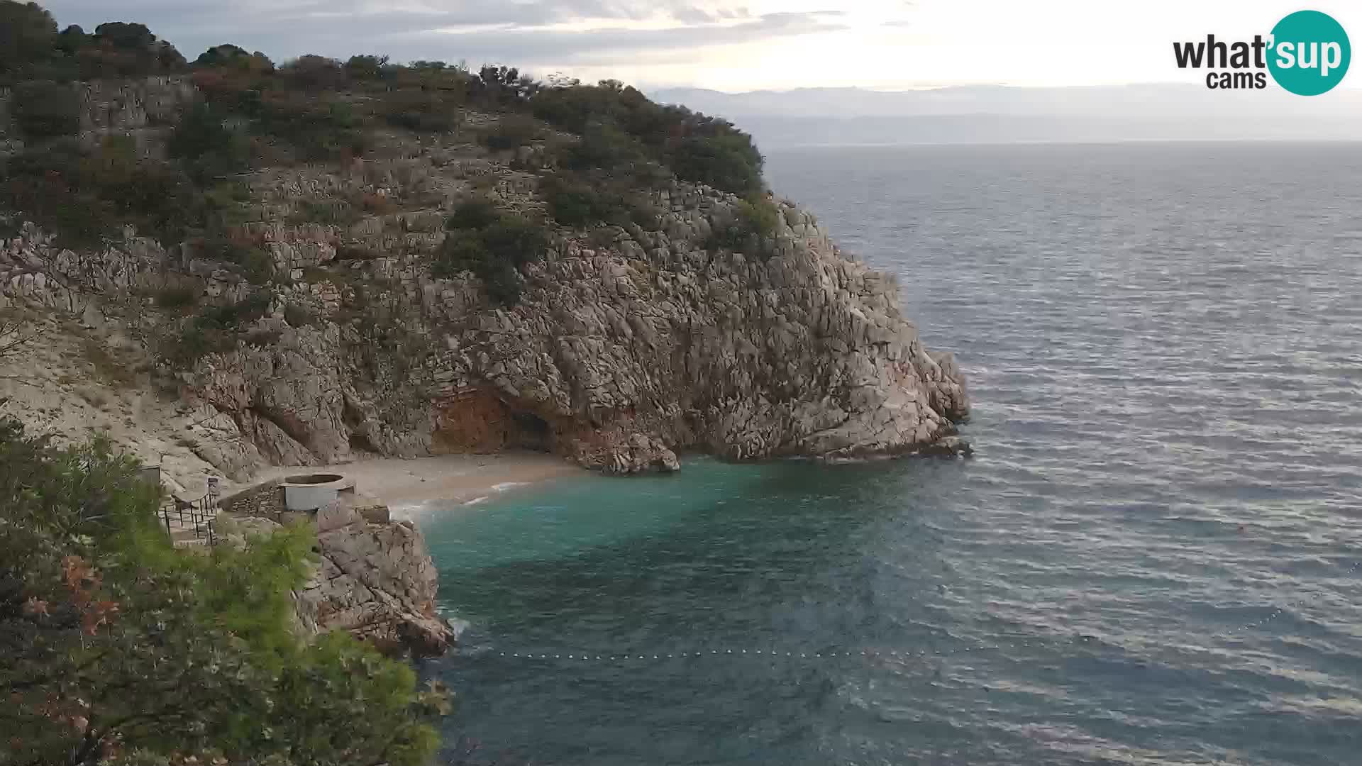 Webcam Brseč Strand – Mošćenička Draga – Kroatien