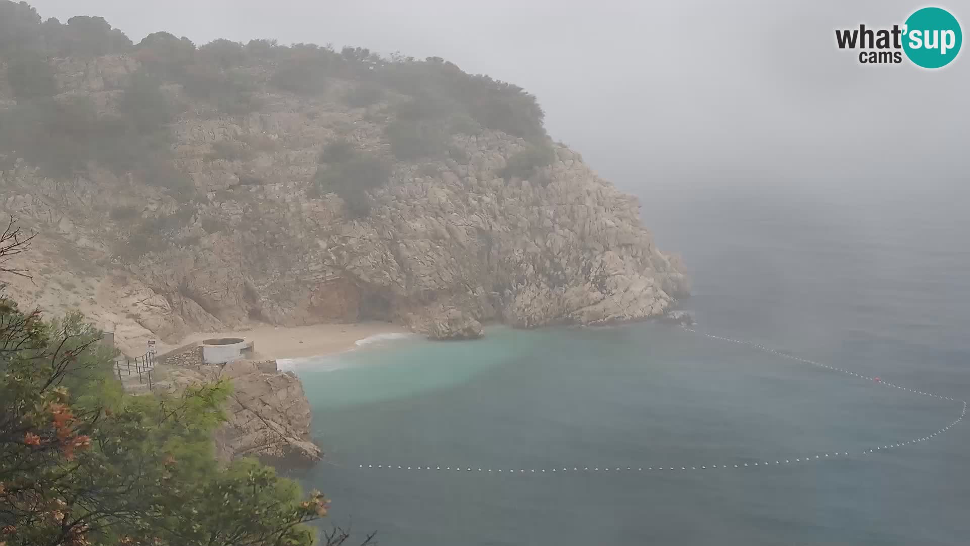 Webcam Brseč Strand – Mošćenička Draga – Kroatien
