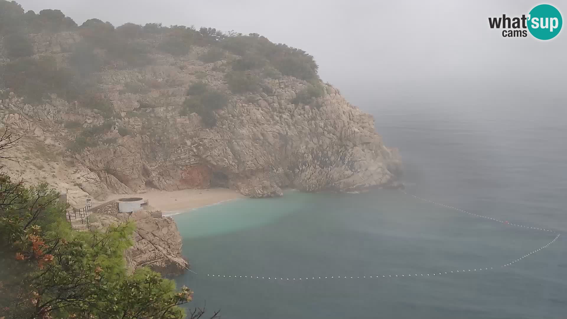 Webcam Bersezio spiaggia – Draga di Moschiena – Croazia