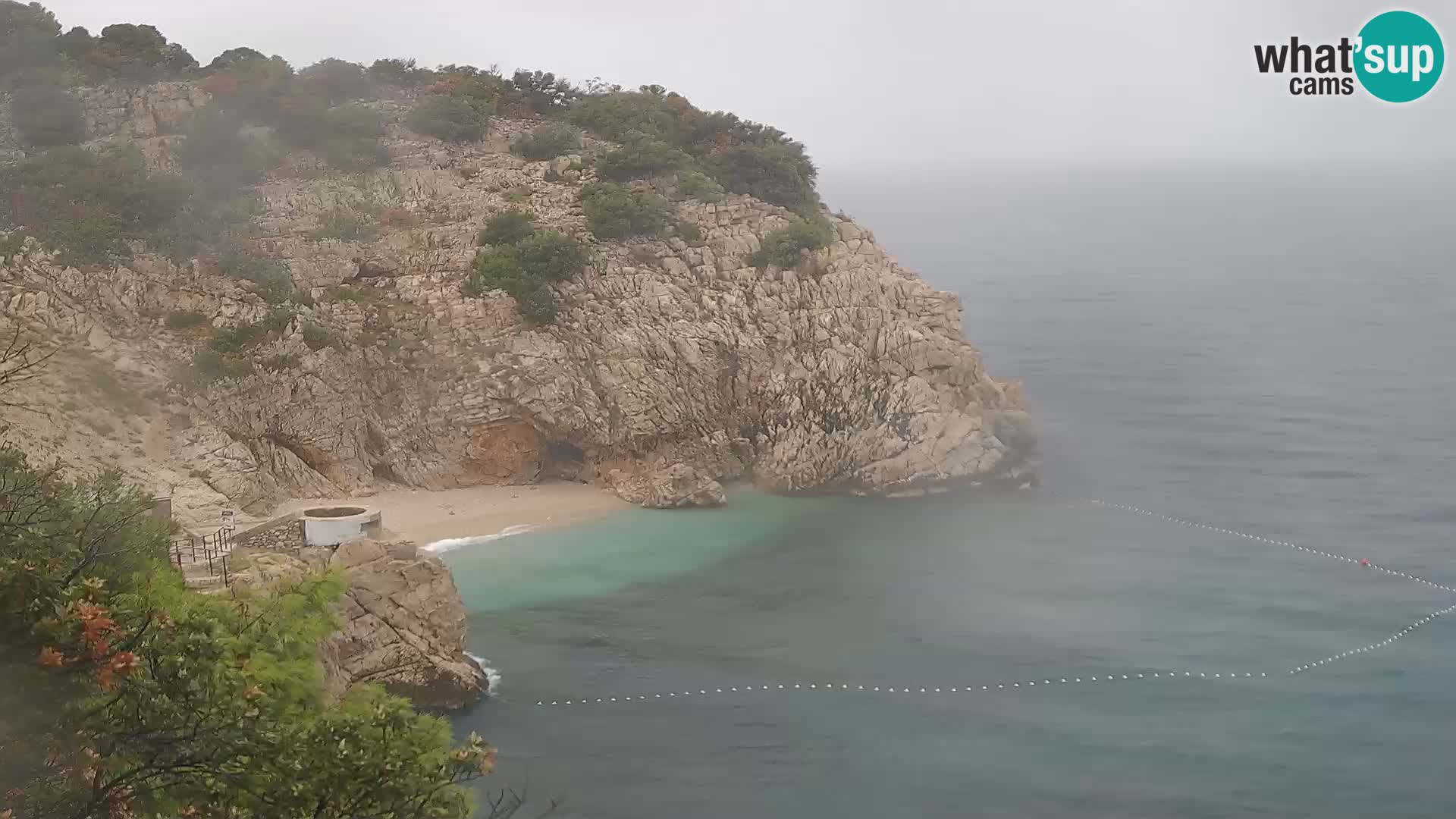 Webcam Bersezio spiaggia – Draga di Moschiena – Croazia