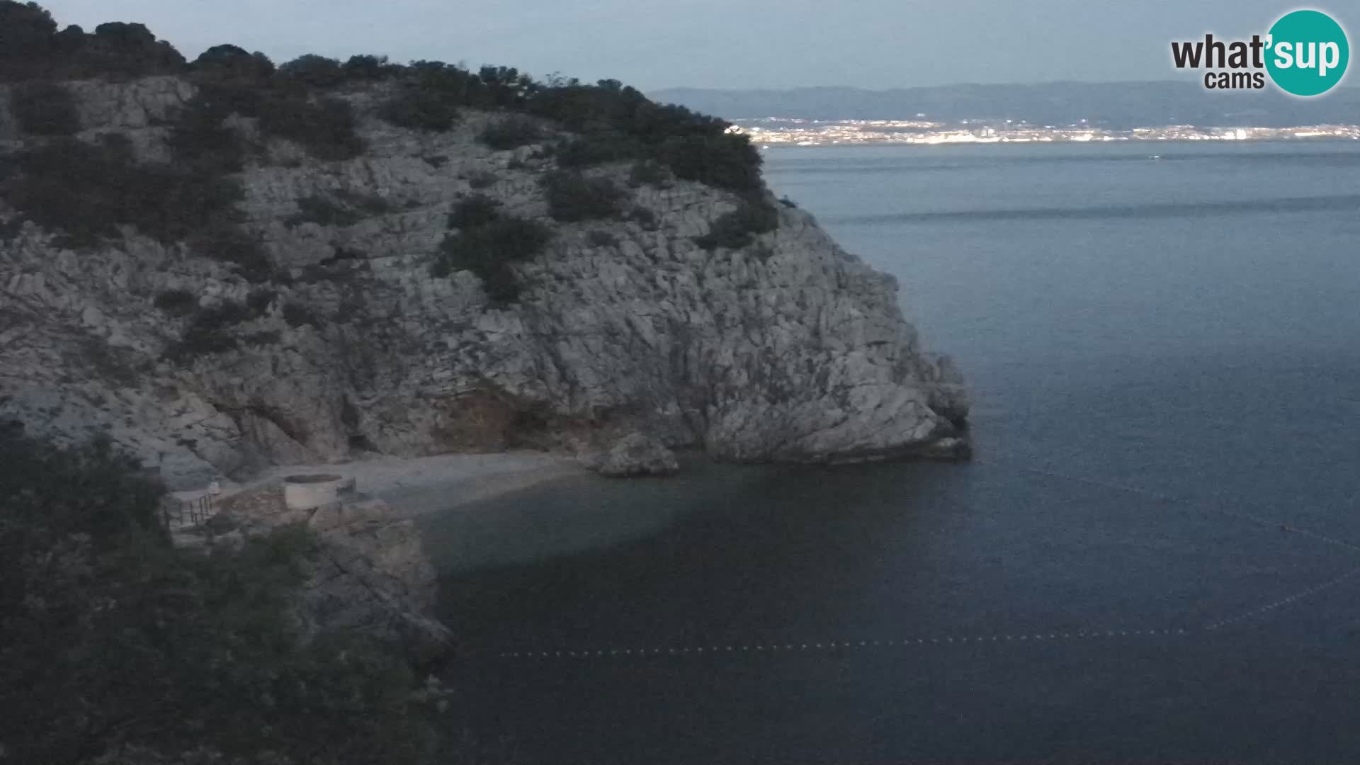 Webcam Brseč beach – Mošćenička Draga – Croatia