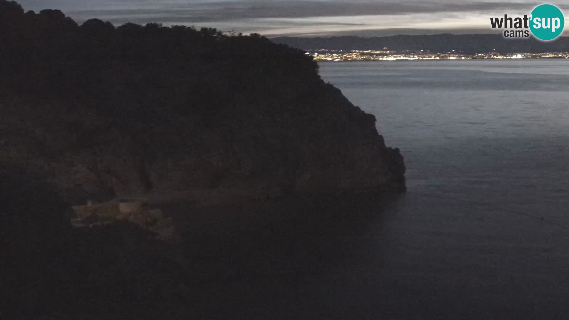 Webcam Brseč beach – Mošćenička Draga – Croatia