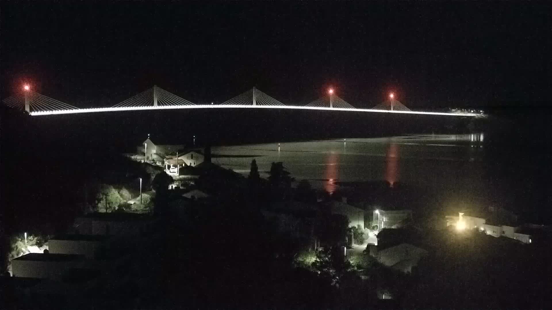 Spletna kamera gradnja mosta na Pelješac