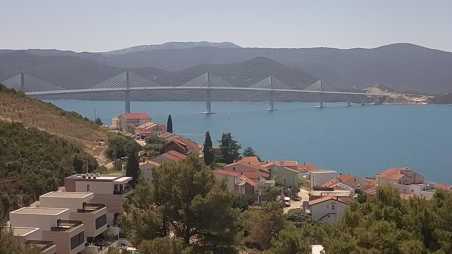 Webcam Pelješac Brücke