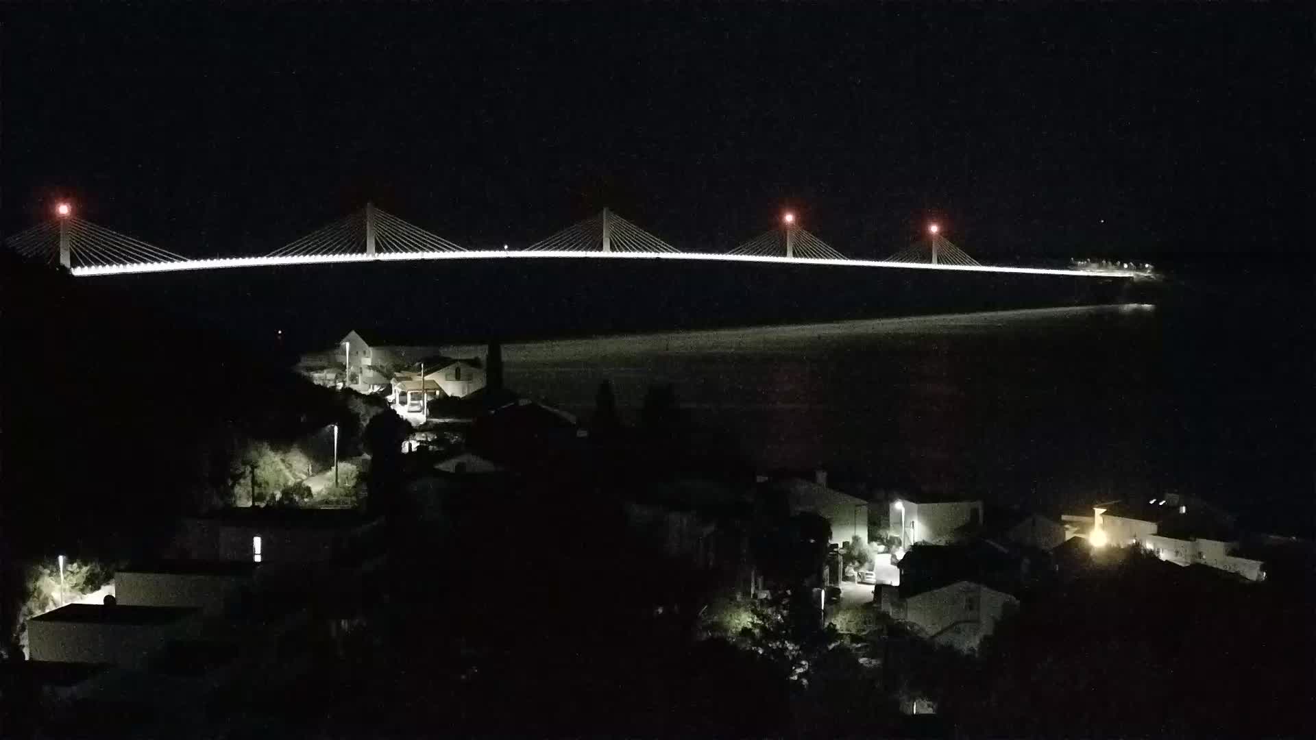 Live webcam Pont de Pelješac