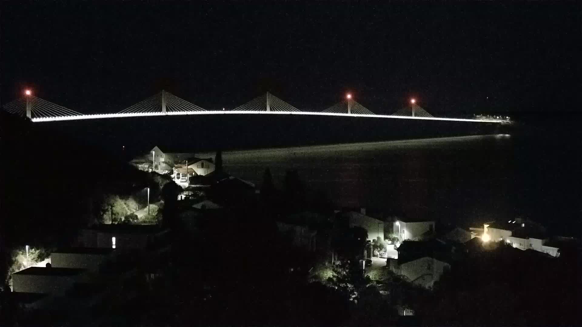 Webcam building Pelješac bridge