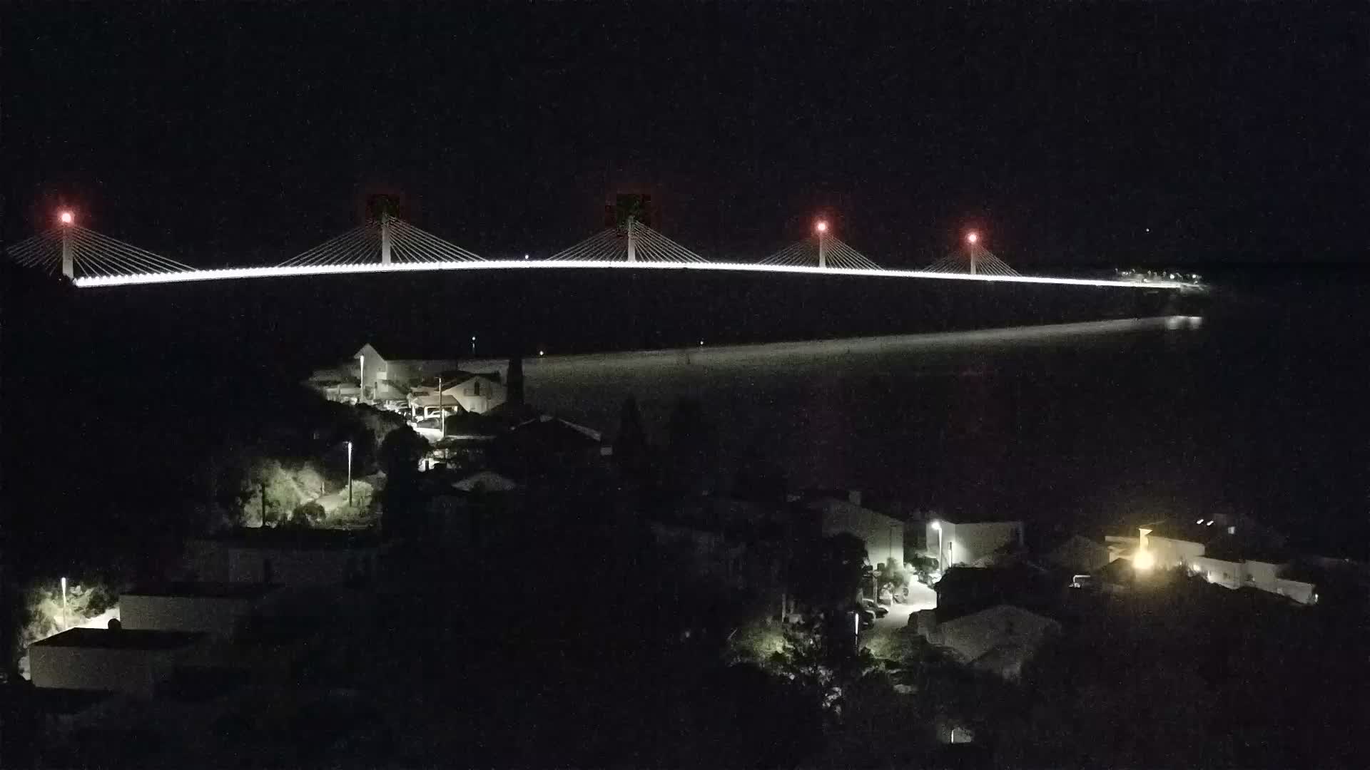 Live webcam Pont de Pelješac